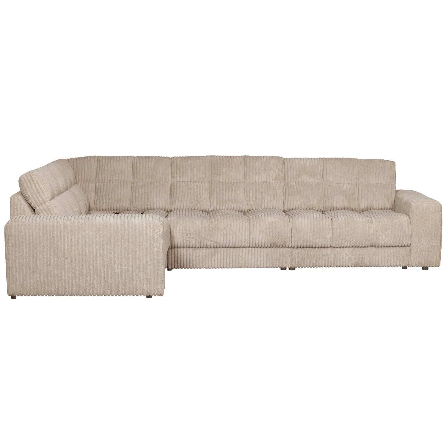 Sofa narożna lewostronna SECOND DATE beżowy sztruks - Image 2