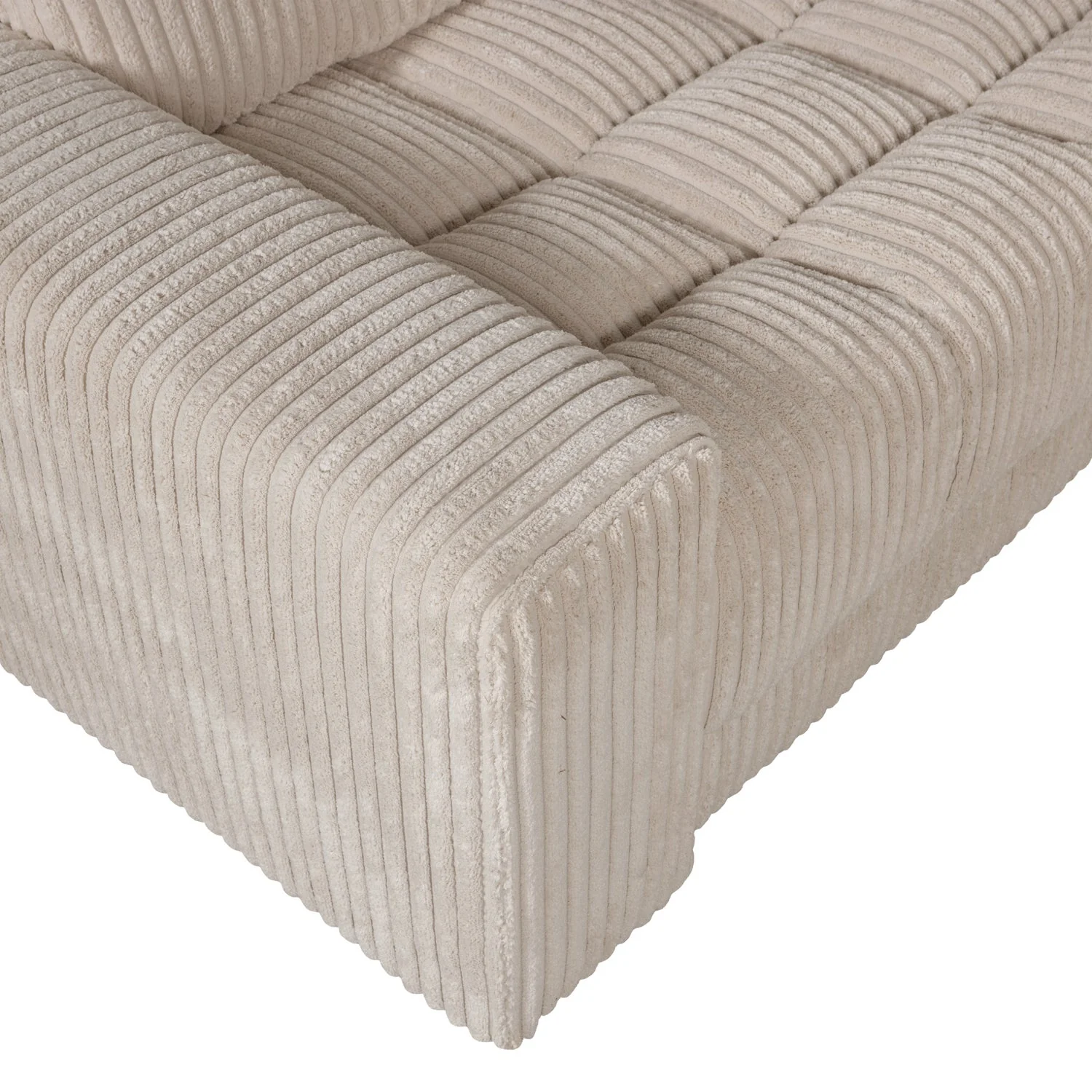 Sofa narożna lewostronna SECOND DATE beżowy sztruks - Image 5