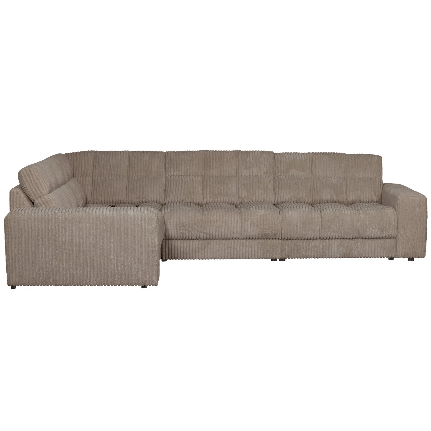 Sofa narożna lewostronna SECOND DATE brązowy sztruks - Image 2