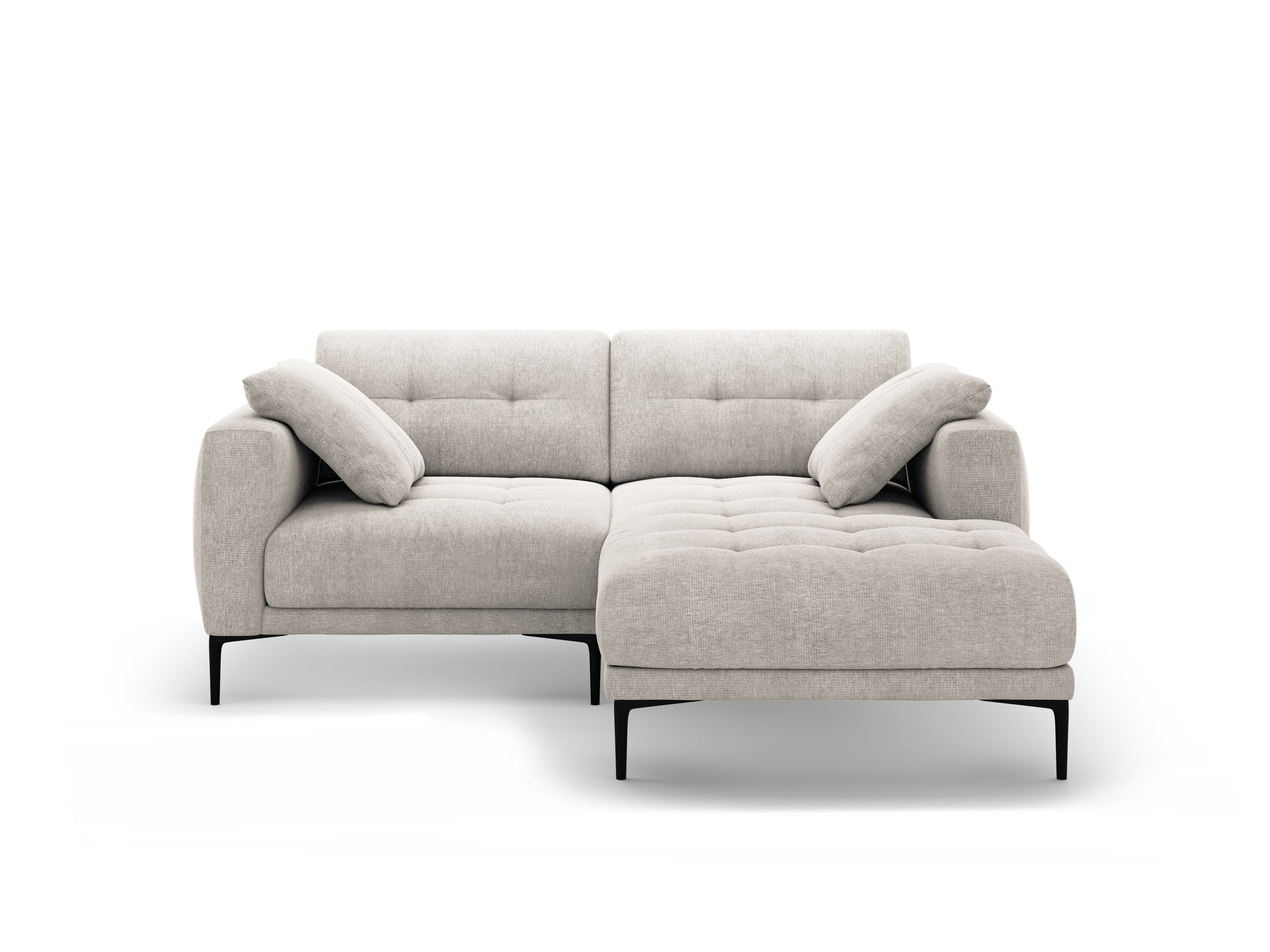Sofa narożna prawostronna BEMY beżowy szenil - Image 4