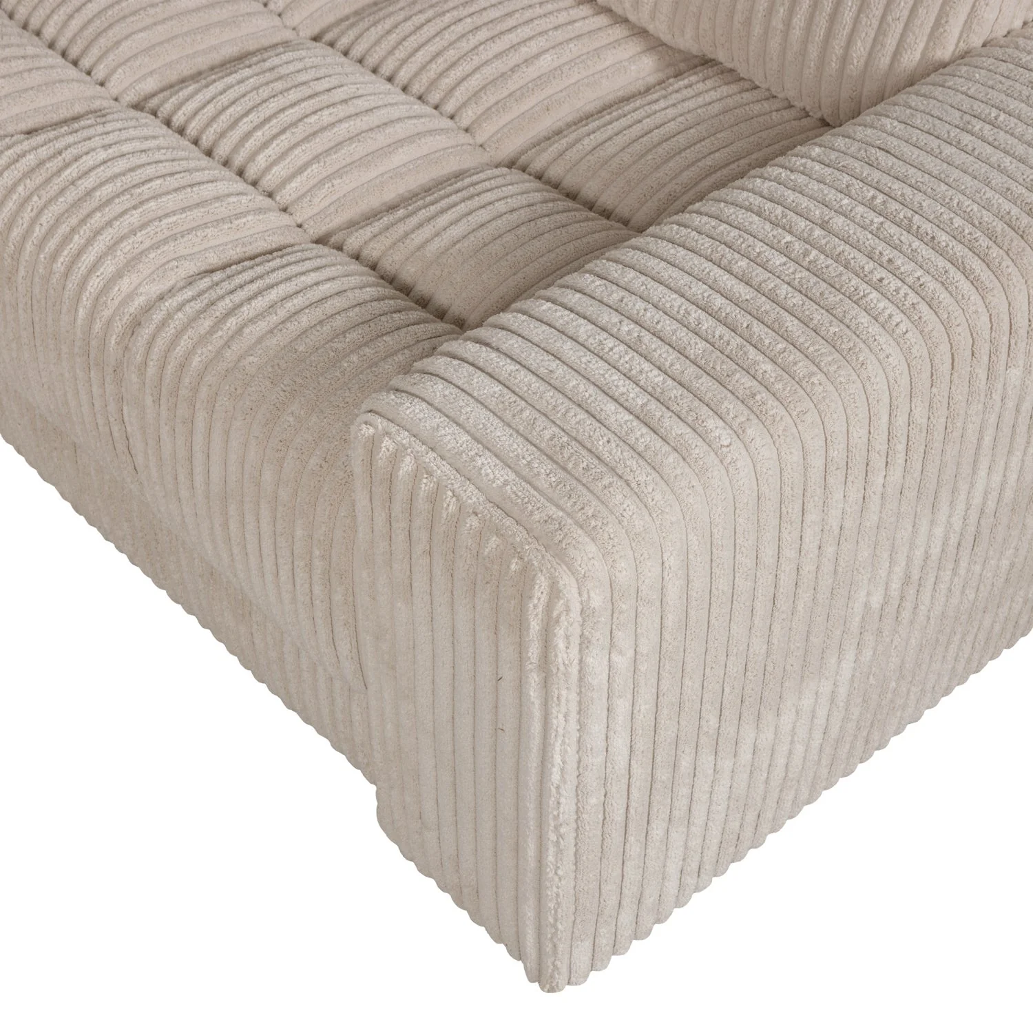 Sofa narożna prawostronna SECOND DATE beżowy sztruks - Image 5