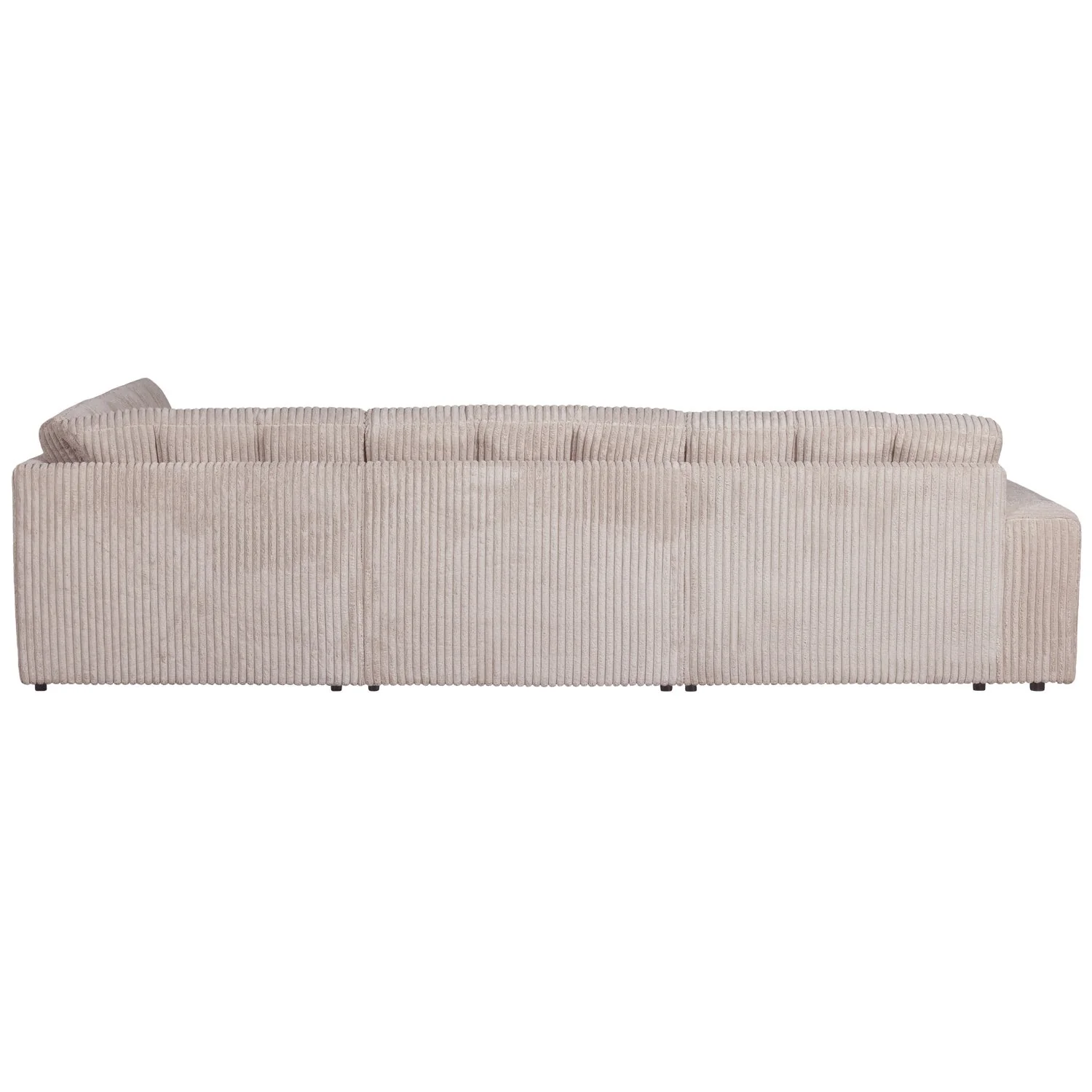 Sofa narożna prawostronna SECOND DATE kremowy sztruks - Image 4