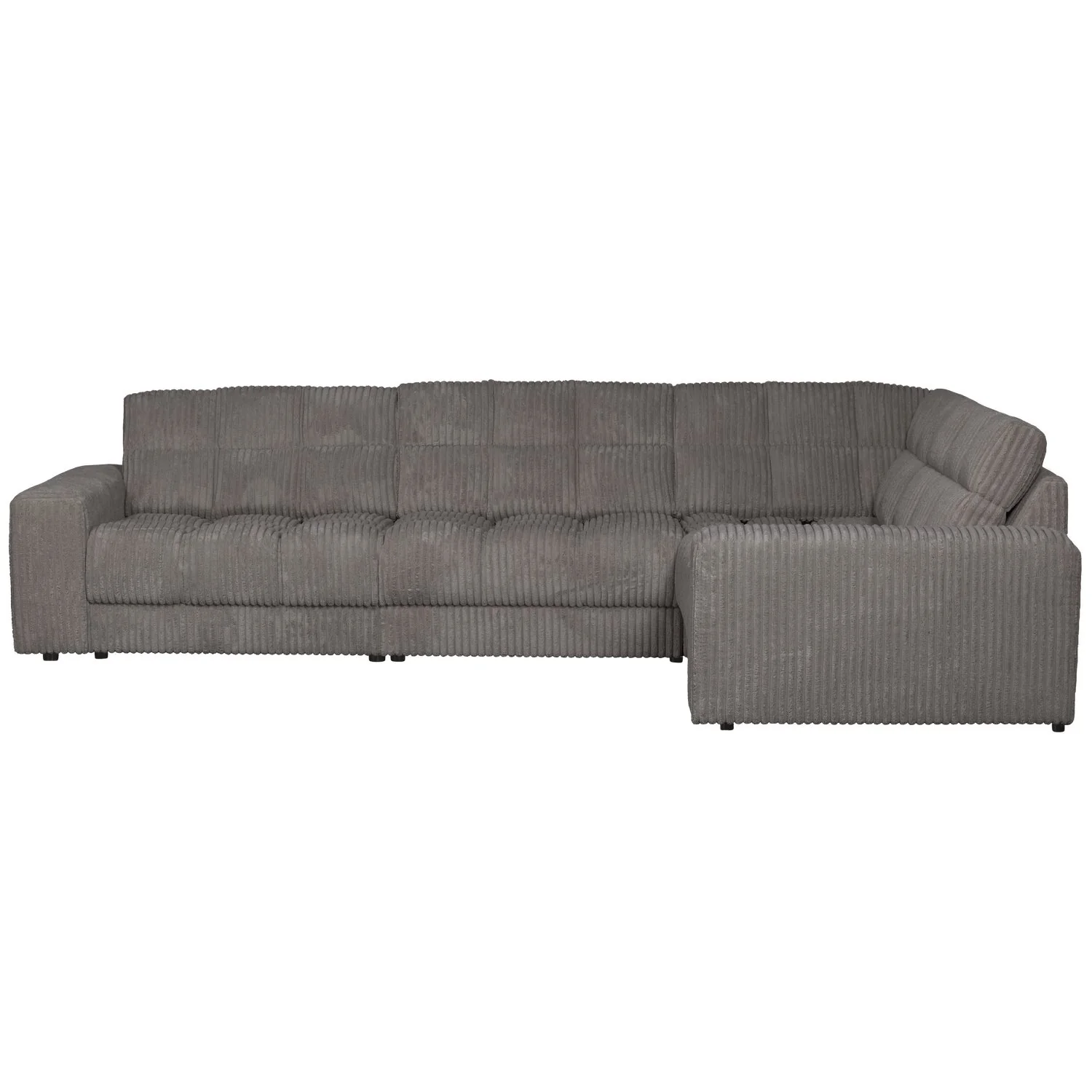 Sofa narożna prawostronna SECOND DATE szary sztruks - Image 2