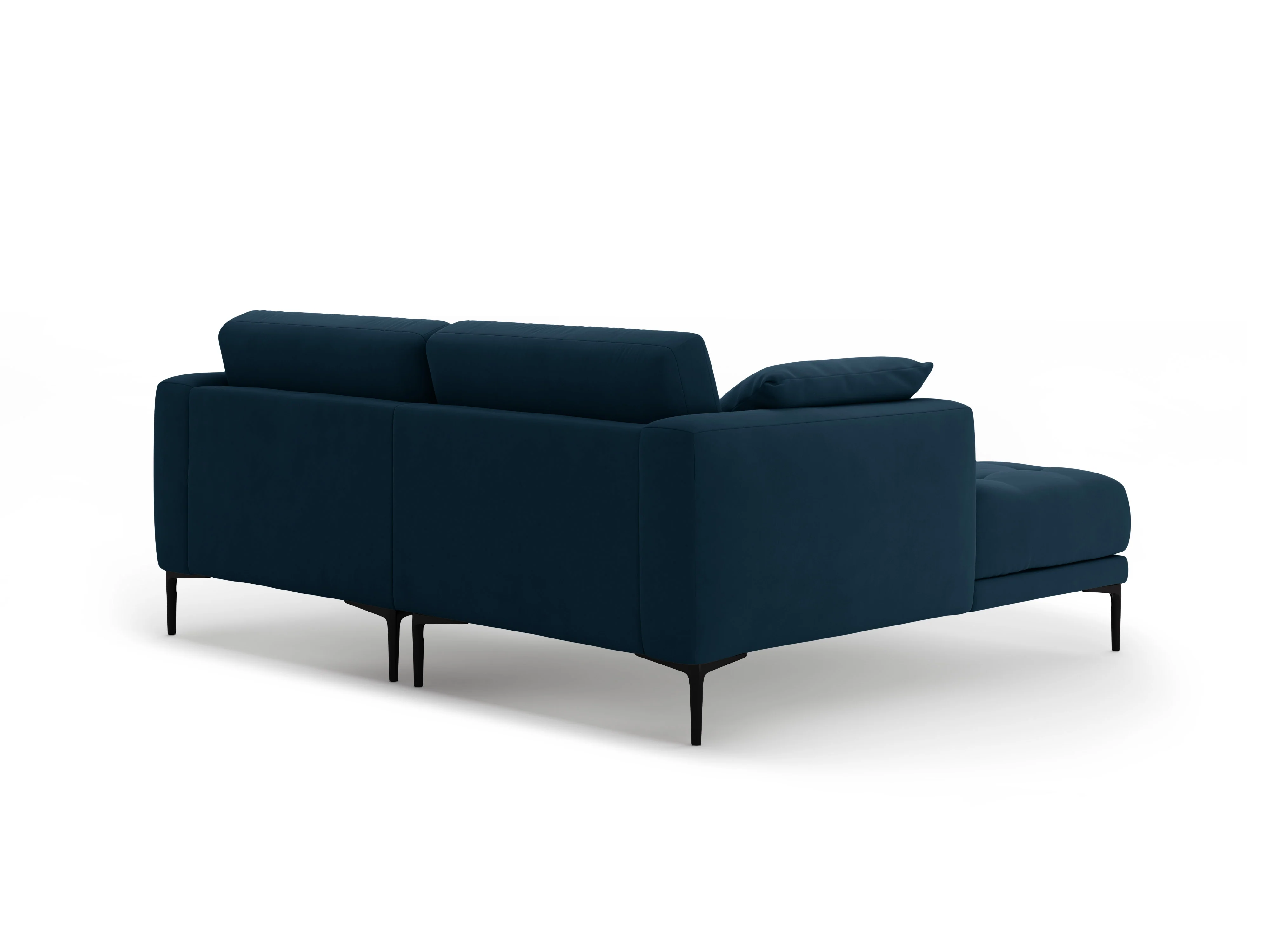 Sofa narożna lewostronna aksamitna BEMY granat królewski - Image 5
