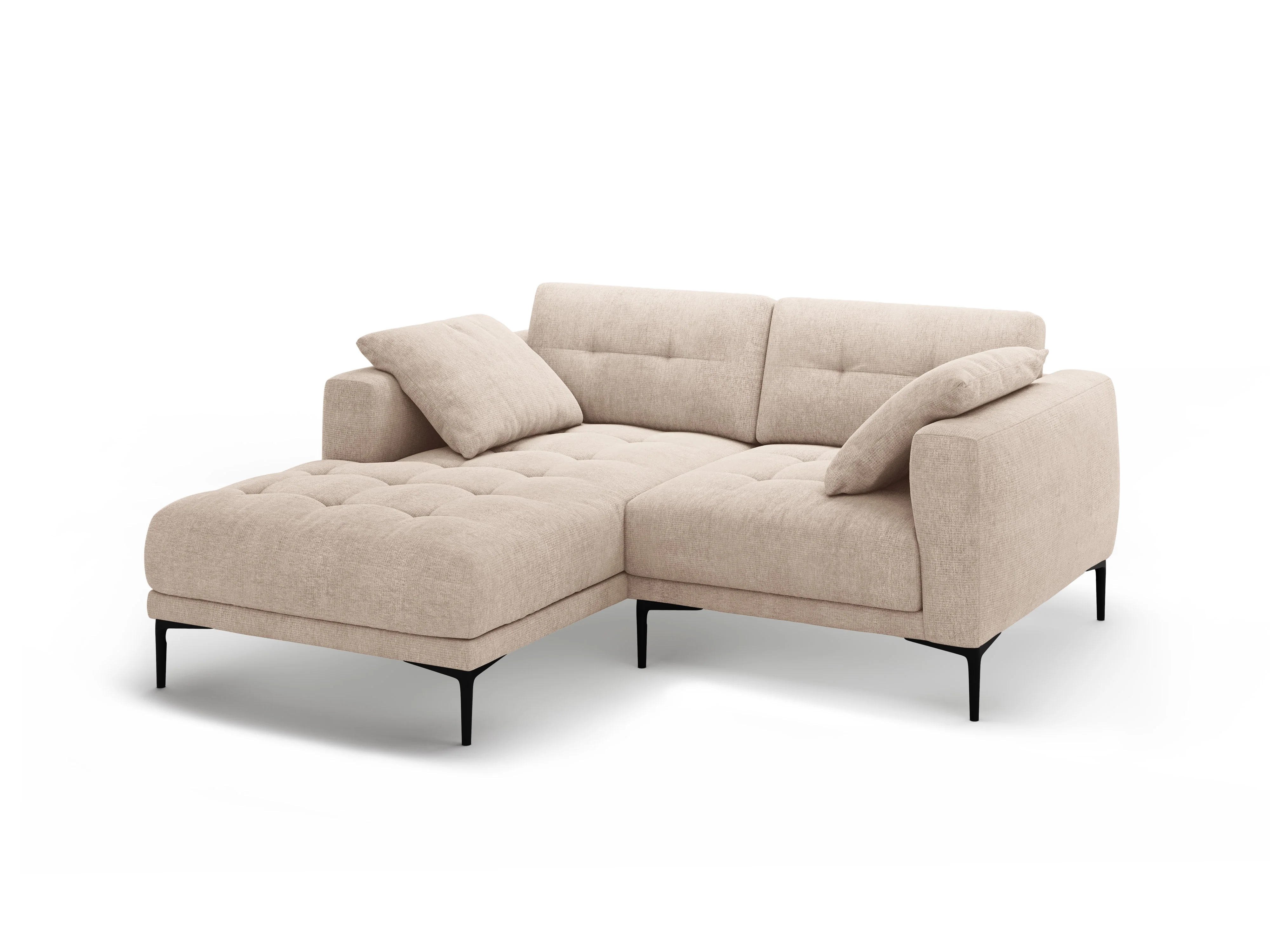 Sofa narożna lewostronna BEMY piaskowy szenil - Image 4