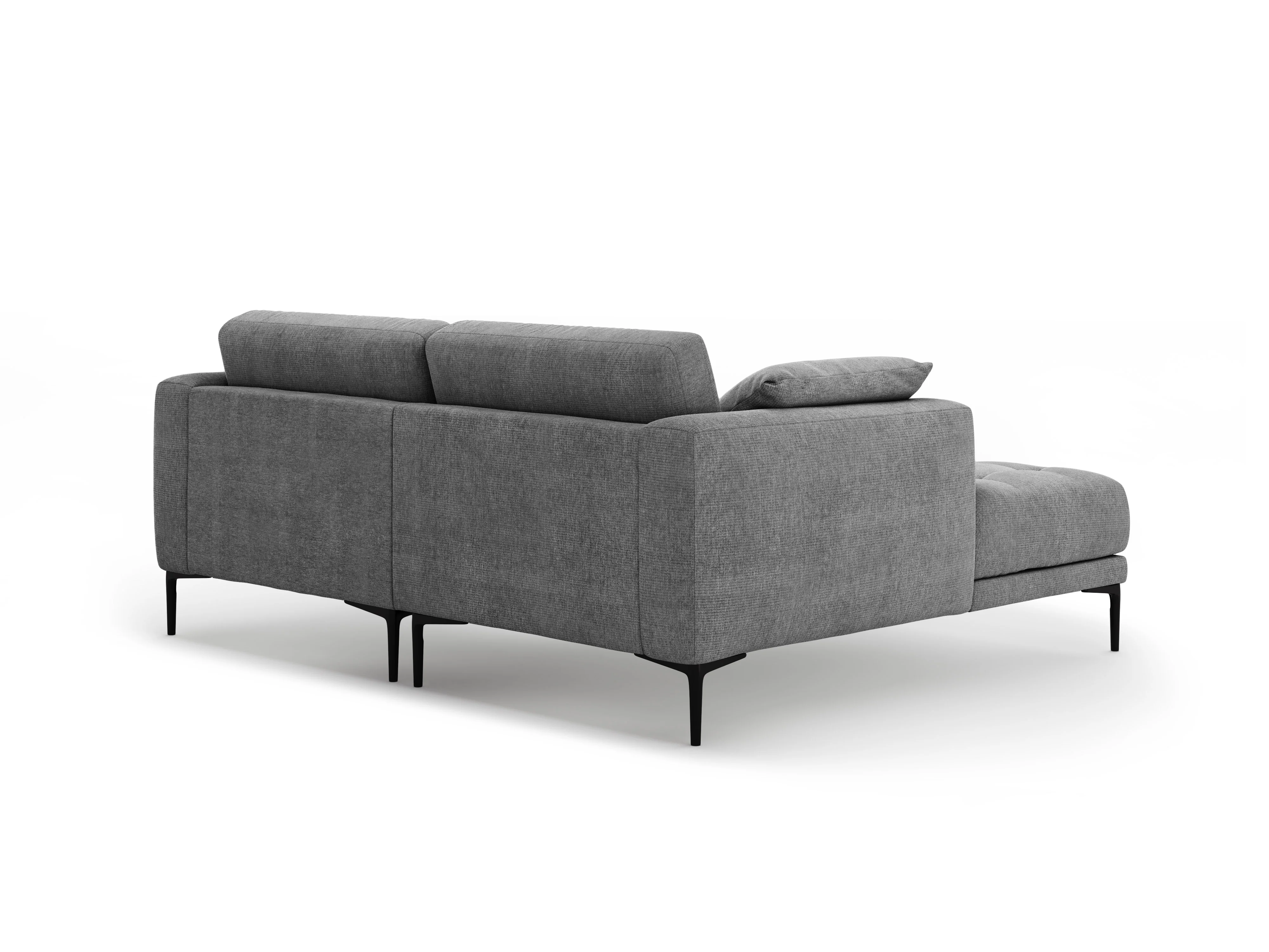 Sofa narożna lewostronna BEMY szary szenil - Image 5