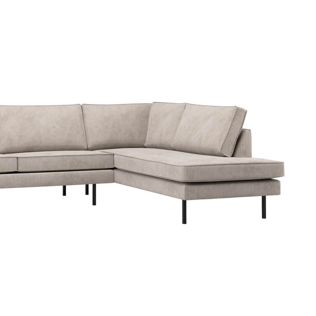 Sofa narożna prawostronna RODEO ecru sztruks - Image 2