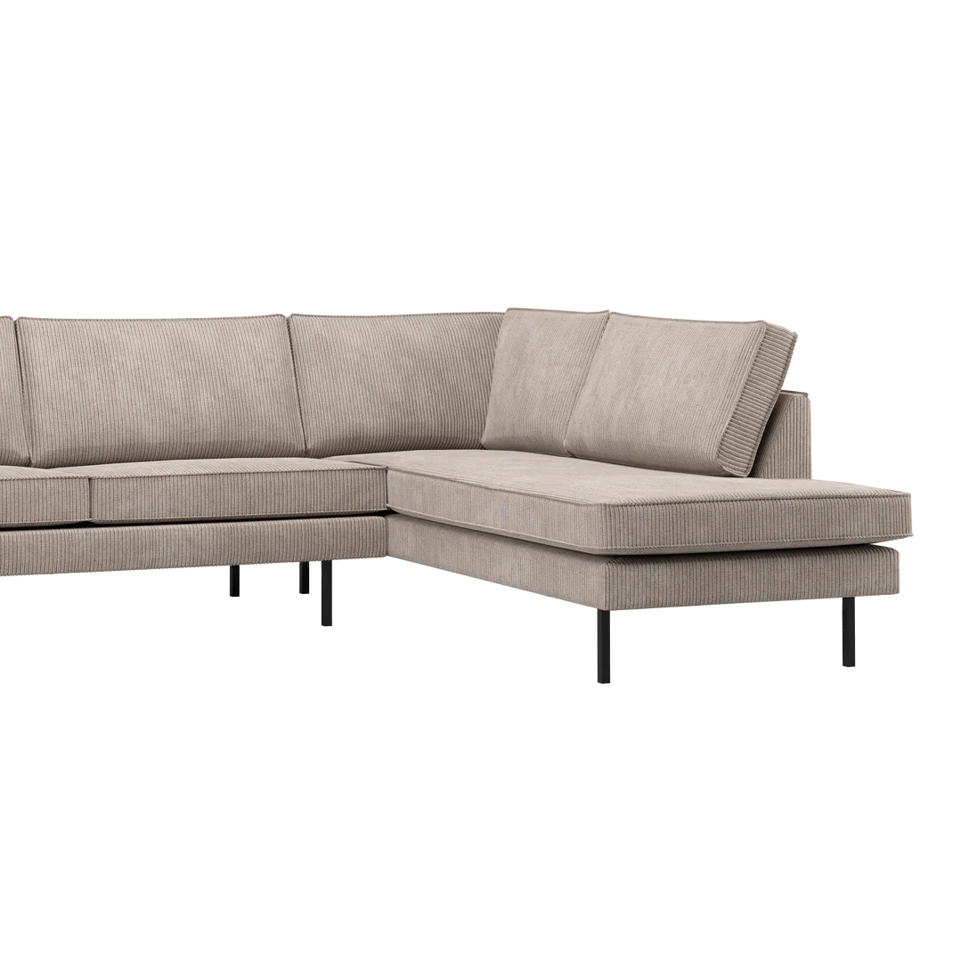 Sofa narożna prawostronna RODEO piaskowy sztruks - Image 2