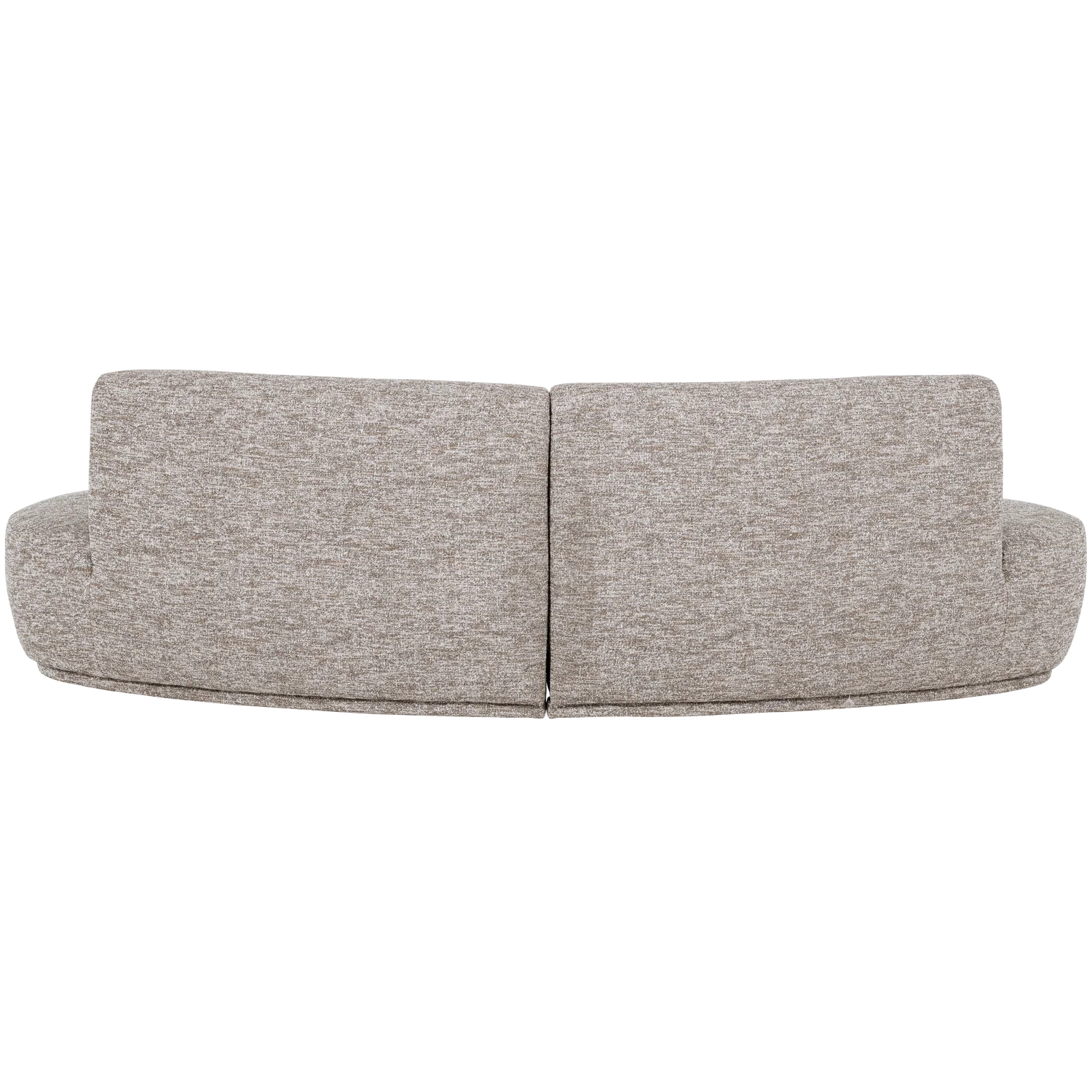 Sofa półokrągła 4-osobowa BATAVIER piaskowy melanż - Image 3
