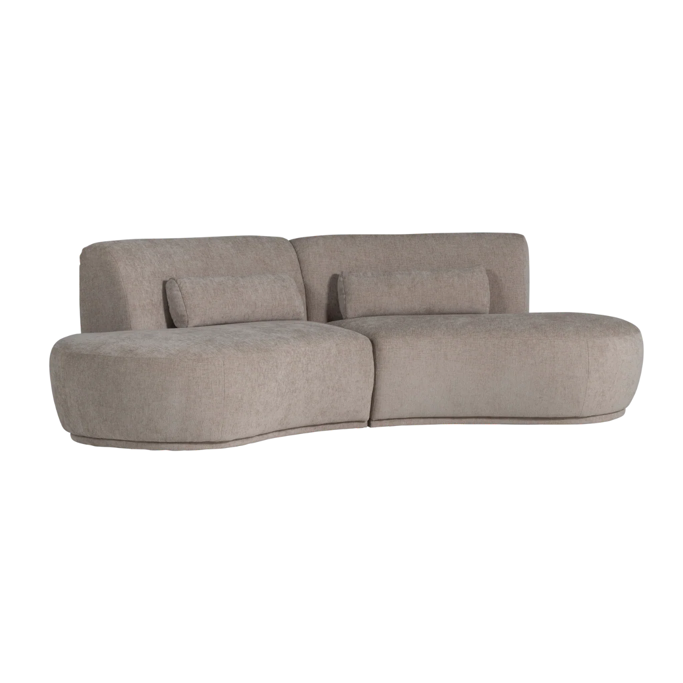 Sofa półokrągła 4-osobowa BATAVIER piaskowy
