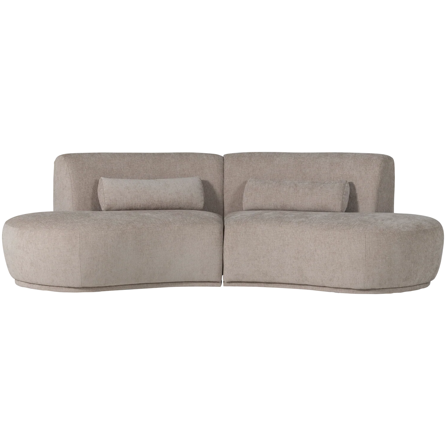 Sofa półokrągła 4-osobowa BATAVIER piaskowy - Image 3