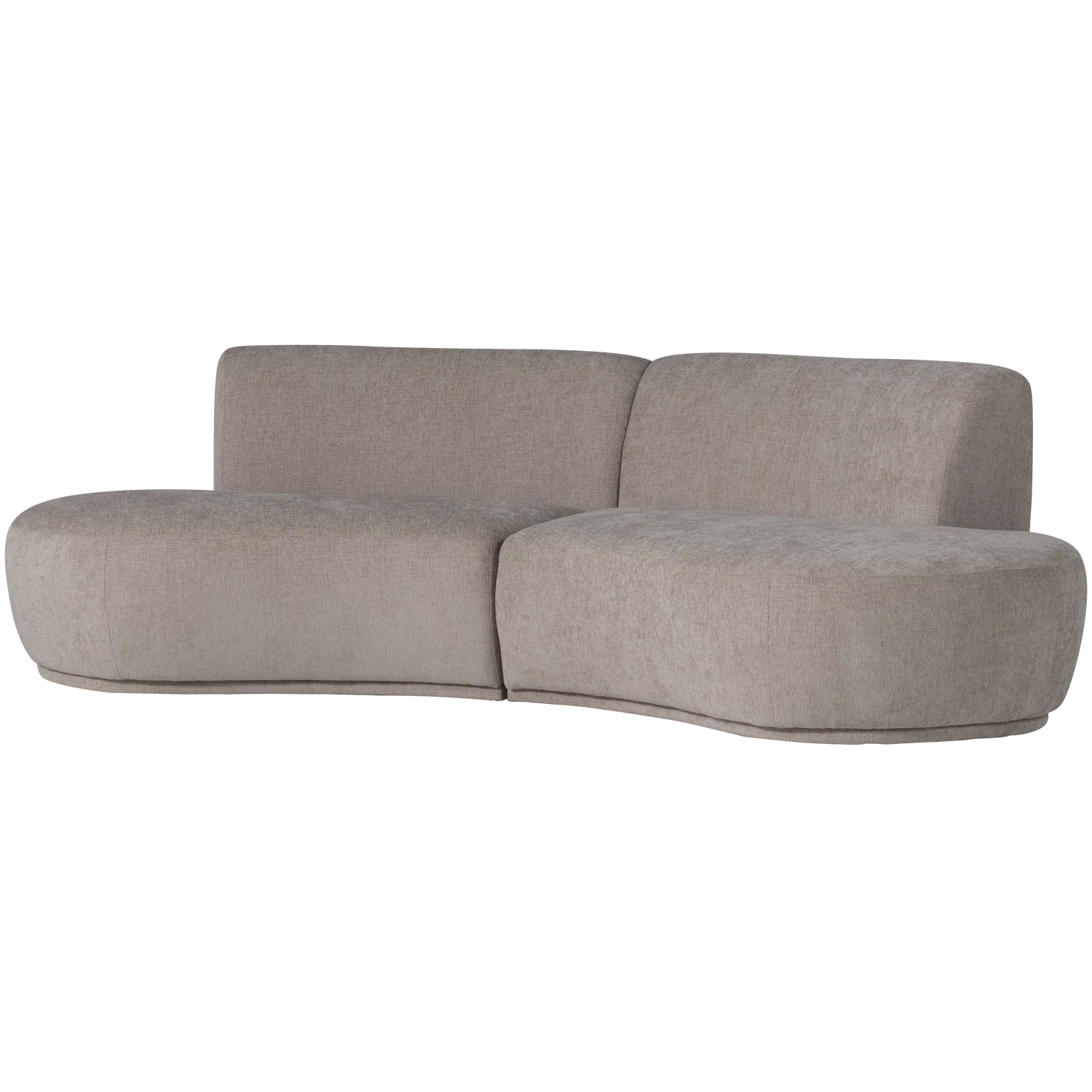 Sofa półokrągła 4-osobowa BATAVIER piaskowy - Image 5