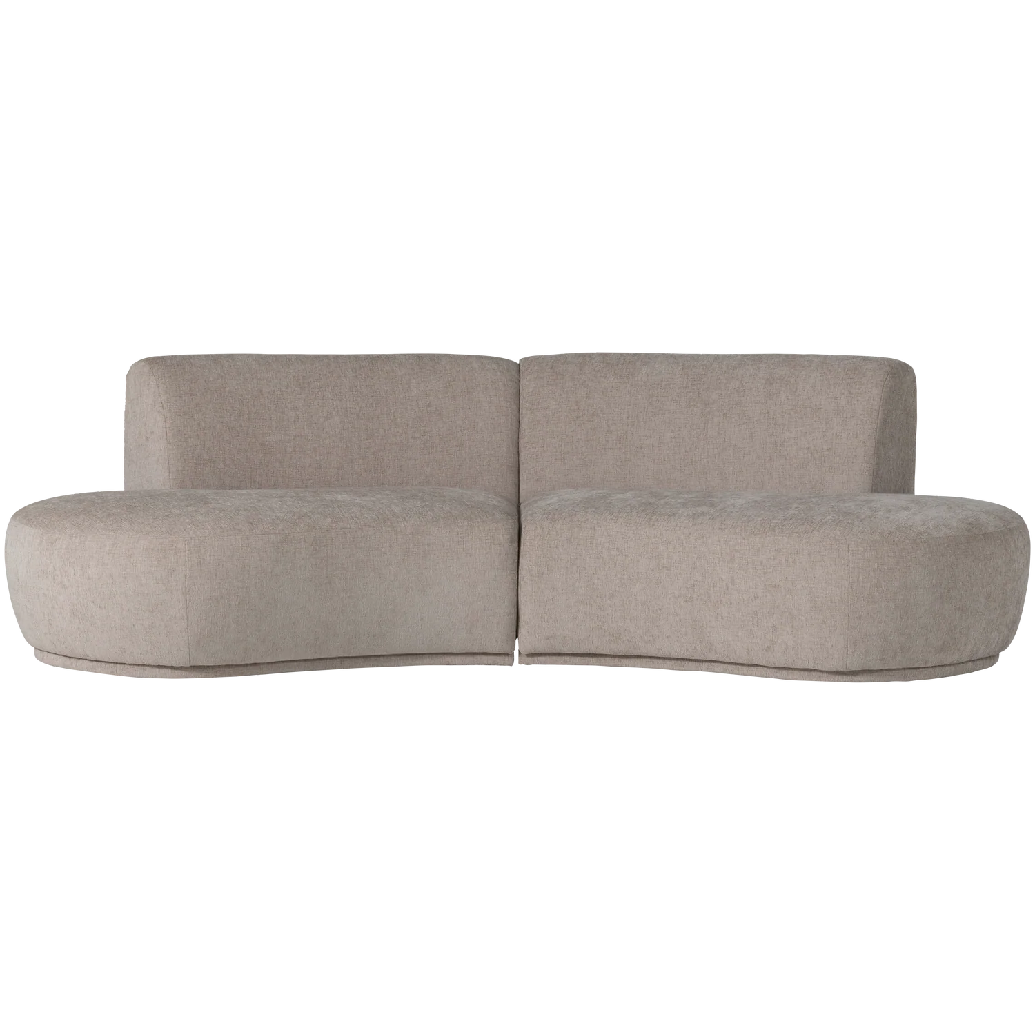 Sofa półokrągła 4-osobowa BATAVIER piaskowy - Image 6