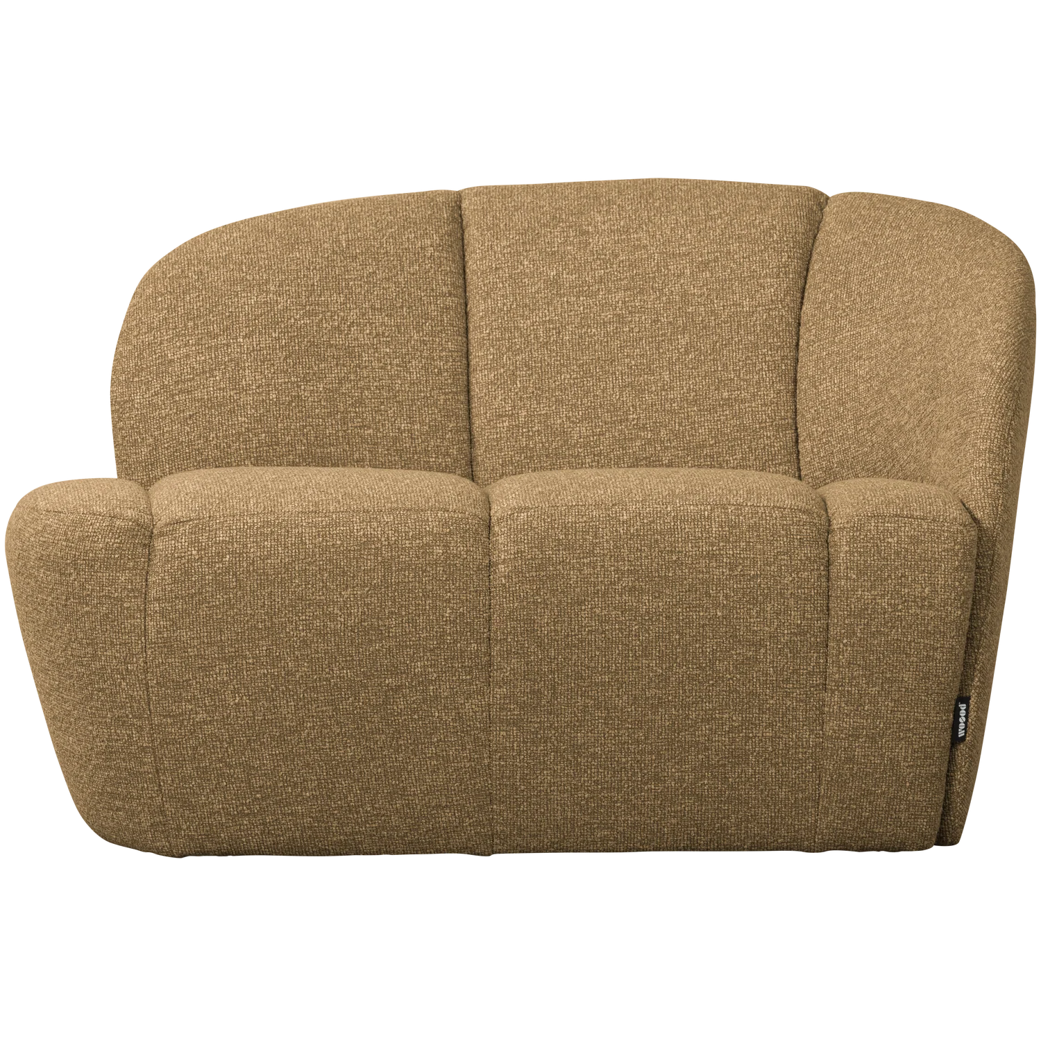 Sofa prawostronna 2-osobowa MOJO miodowy melanż boucle - Image 4