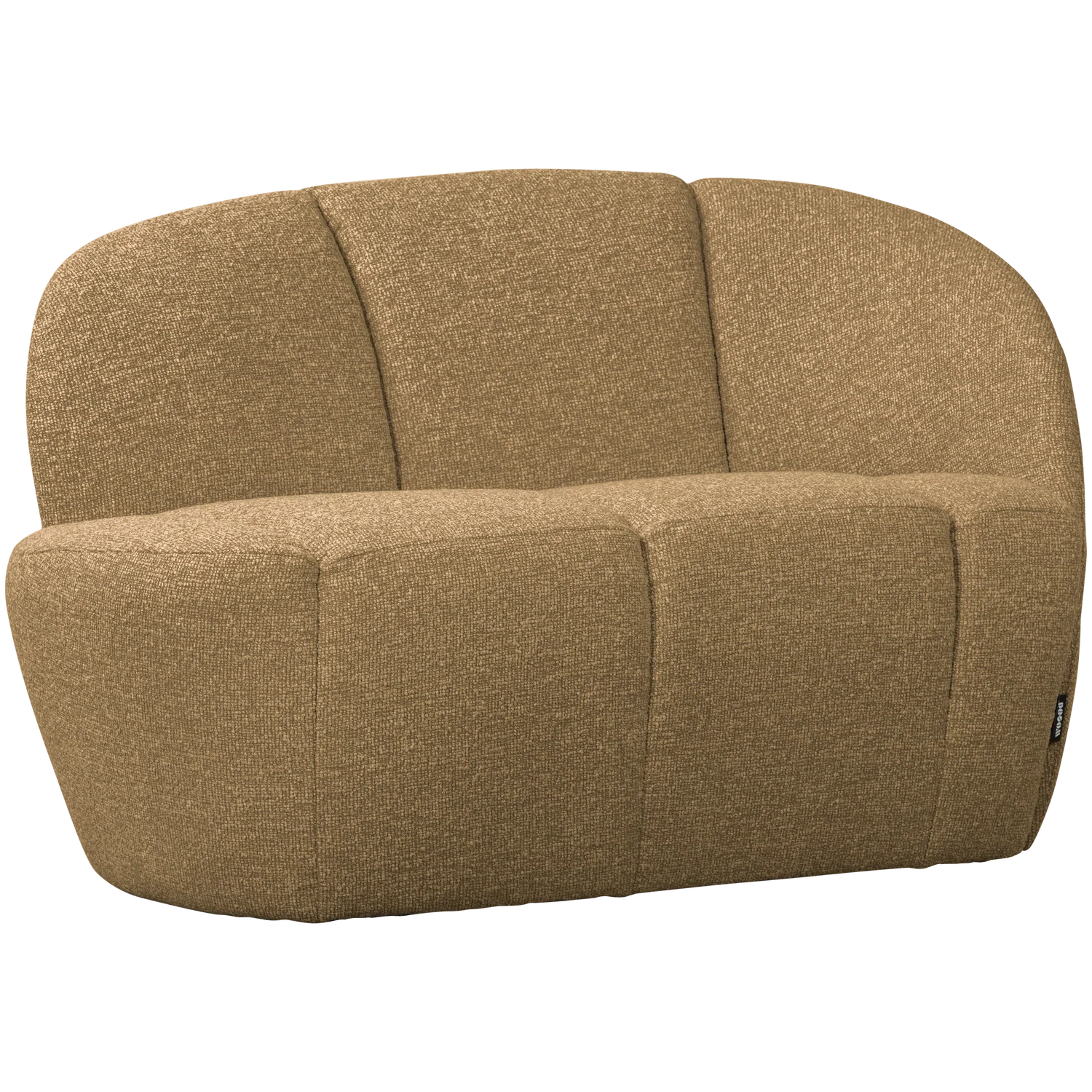 Sofa prawostronna 2-osobowa MOJO miodowy melanż boucle - Image 5