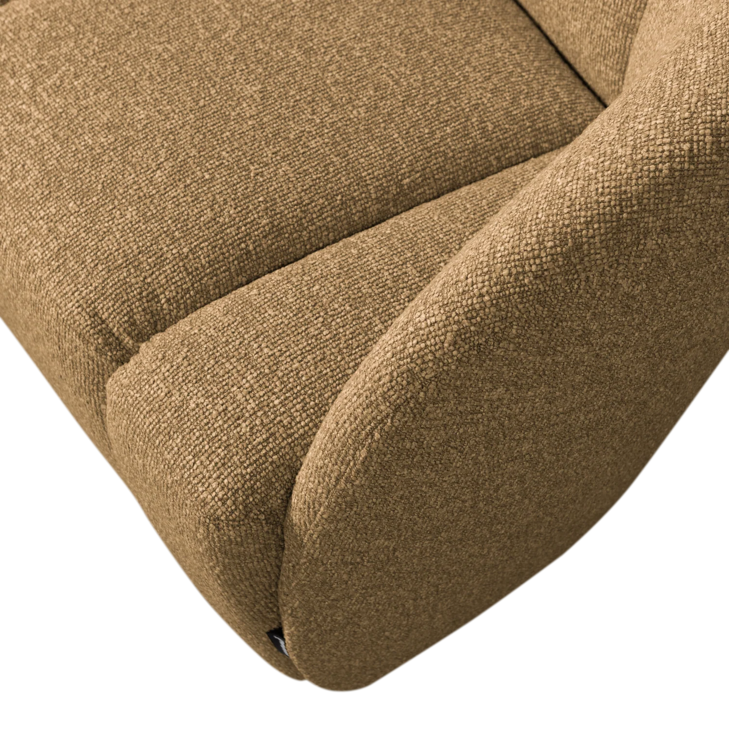 Sofa prawostronna 2-osobowa MOJO miodowy melanż boucle - Image 7
