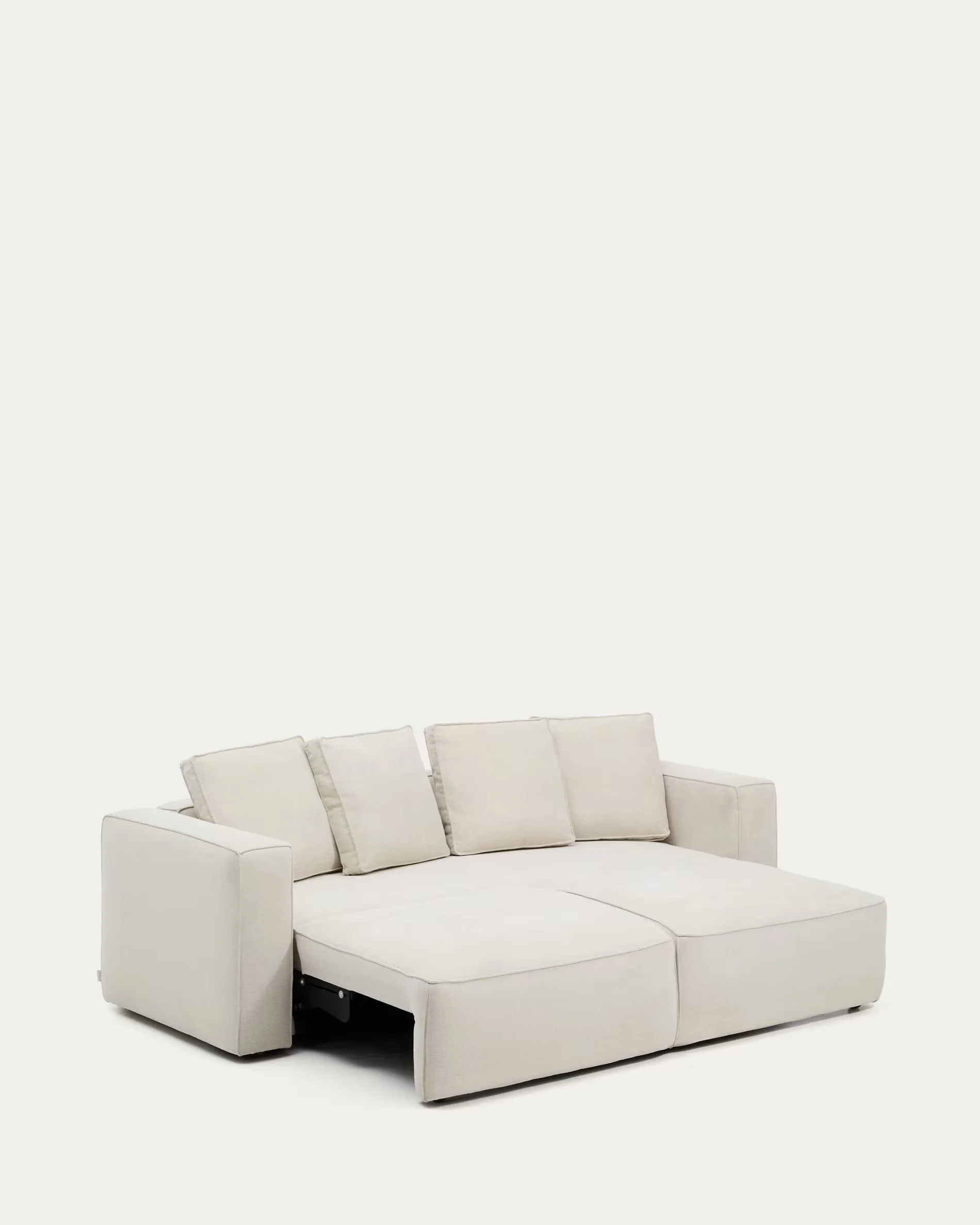 Sofa 3-osobowa z funkcją spania MARELA beżowy - Image 9