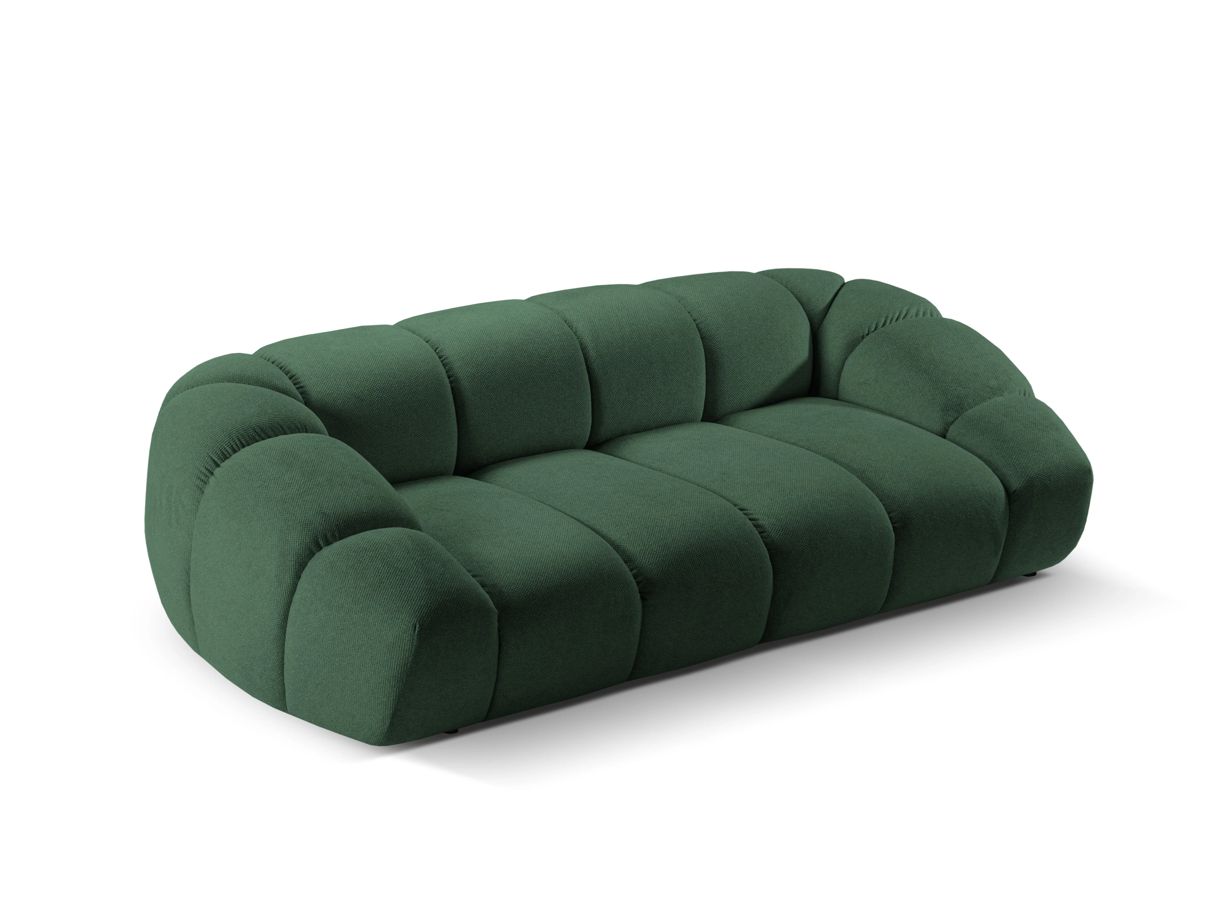 Sofa 3-osobowa DIANA ciemnozielony szenil - Image 4