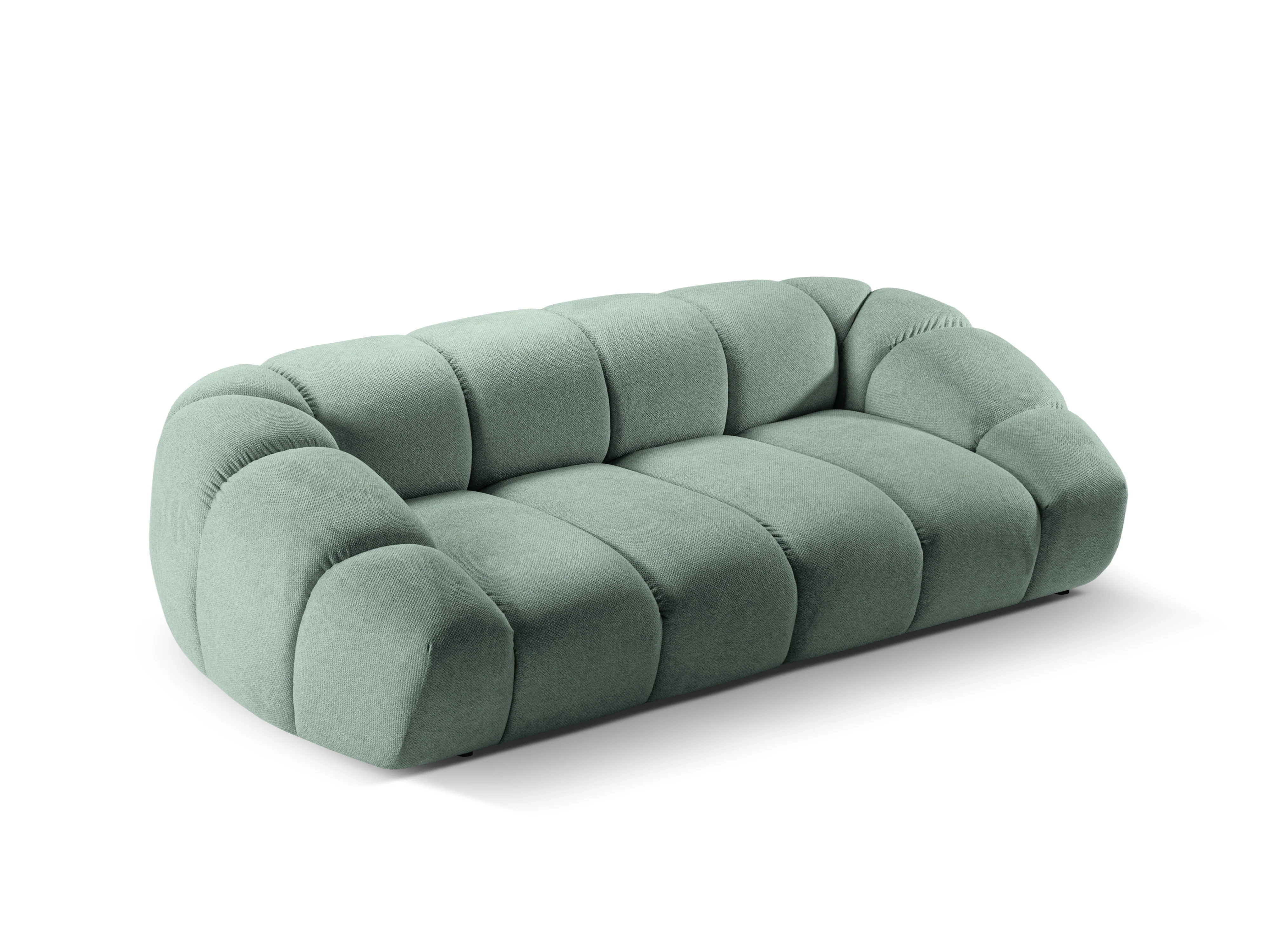 Sofa 3-osobowa DIANA miętowy szenil - Image 4