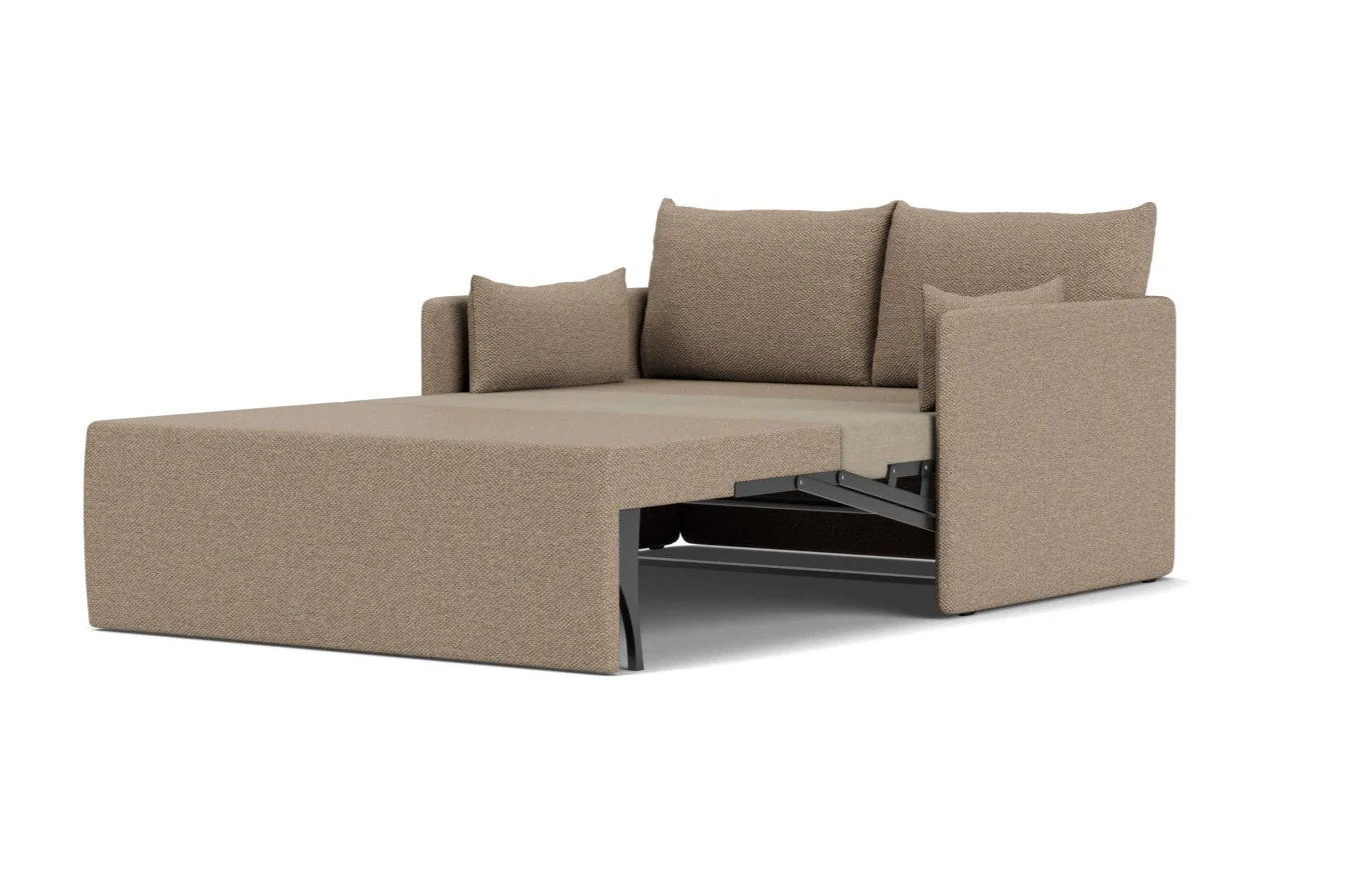 Sofa z funkcją spania 2-osobowa 0FFSET brązowy - Image 5