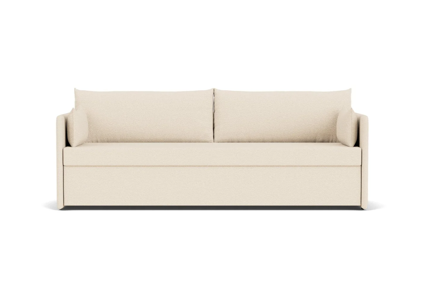 Sofa z funkcją spania 3-osobowa 0FFSET kremowy - Image 6