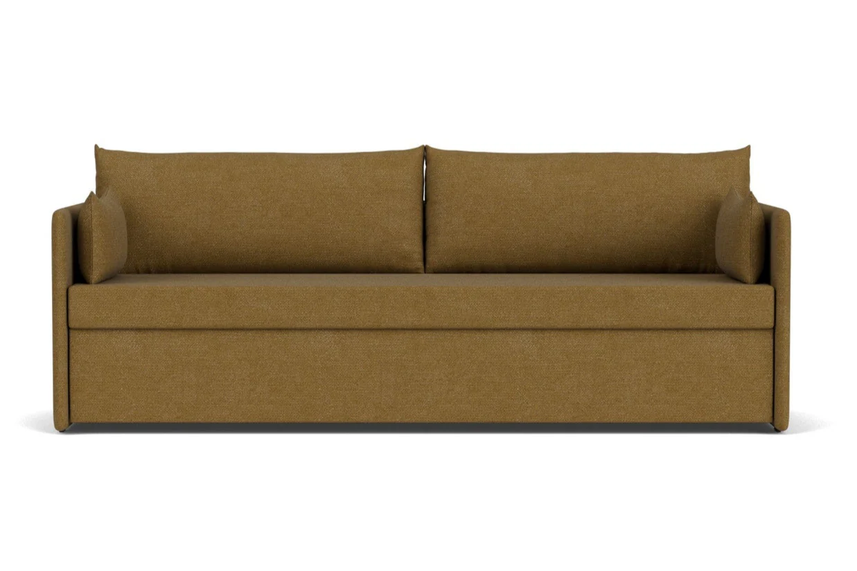 Sofa z funkcją spania 3-osobowa 0FFSET musztardowy - Image 4