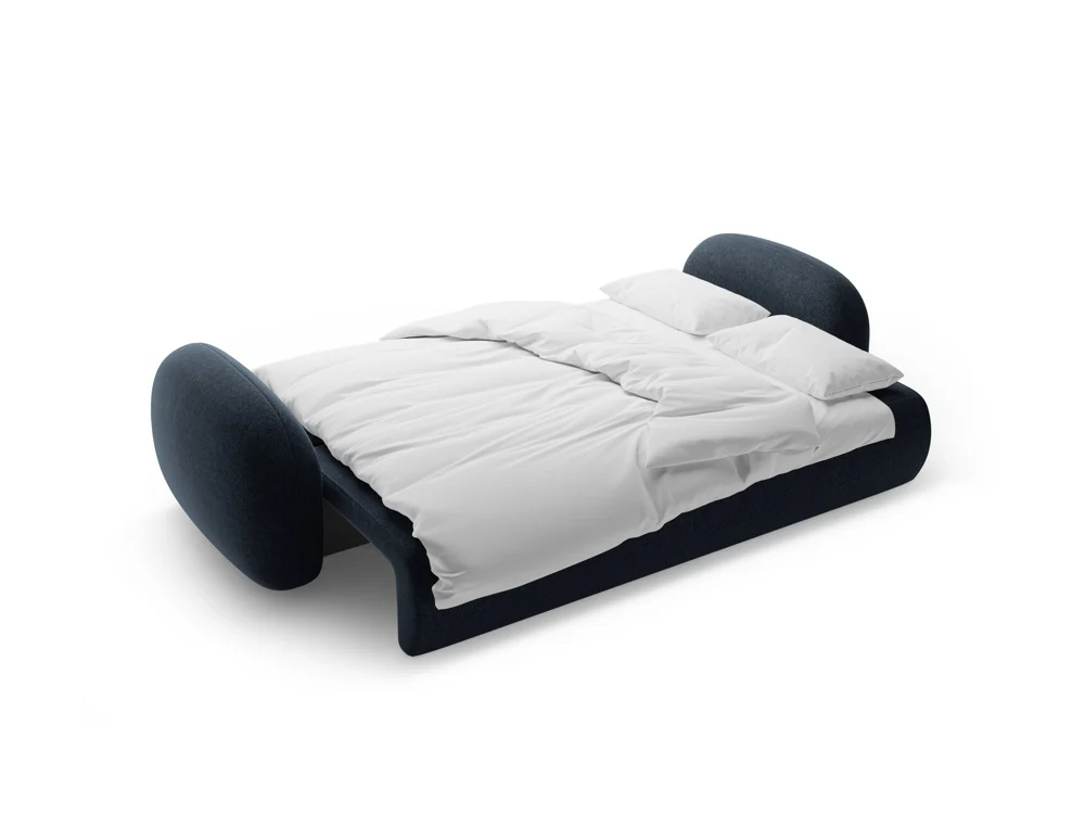 Sofa z funkcją spania 3-osobowa TONALE granatowy - Image 4