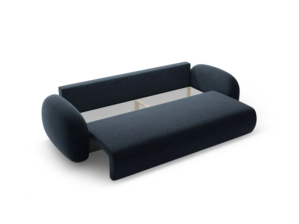 Sofa z funkcją spania 3-osobowa TONALE granatowy - Image 5