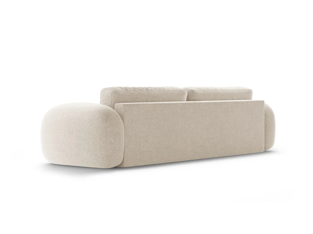Sofa z funkcją spania 3-osobowa TONALE piaskowy - Image 5