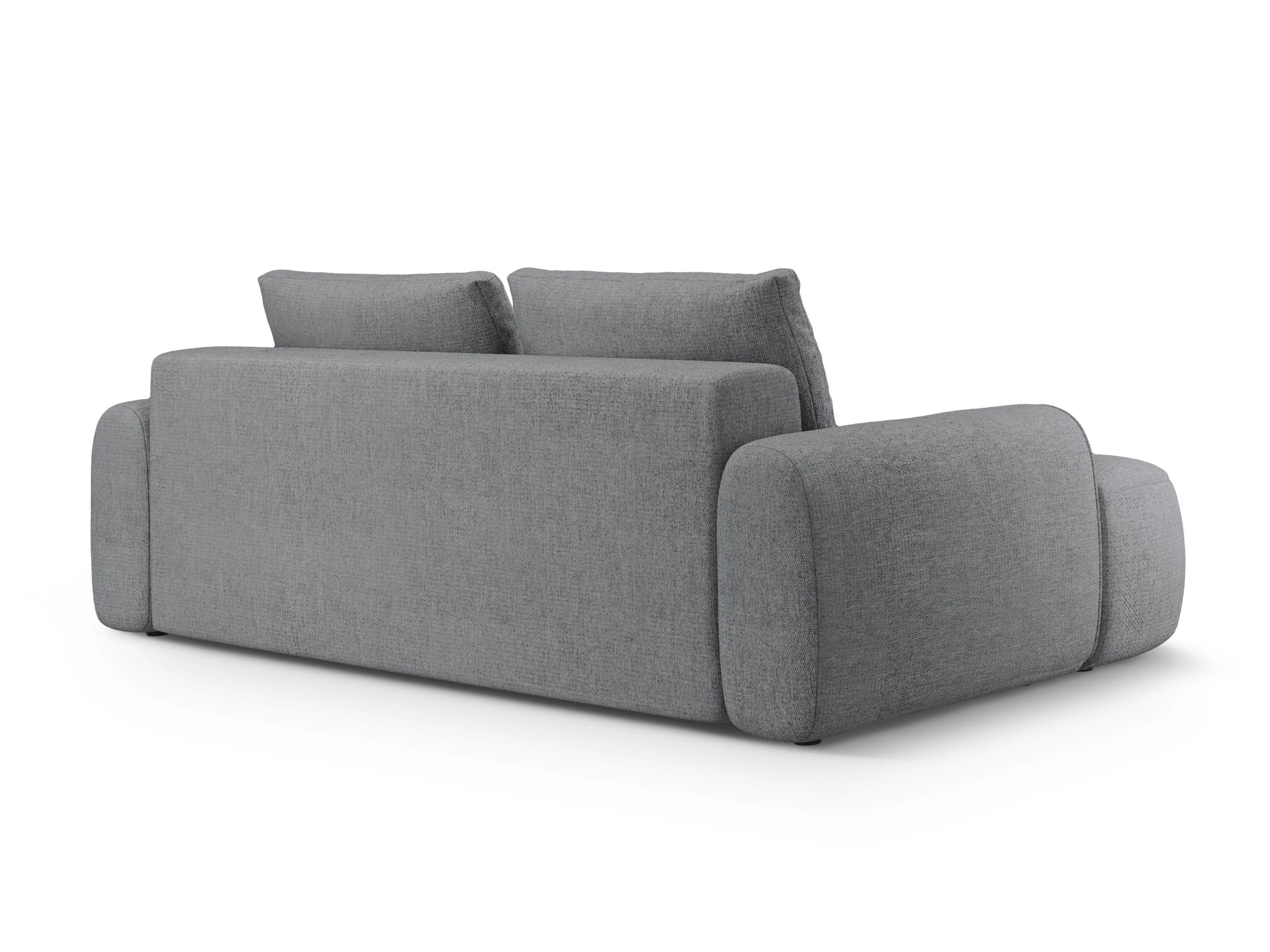 Sofa z funkcją spania 4-osobowa LINZ szary - Image 5