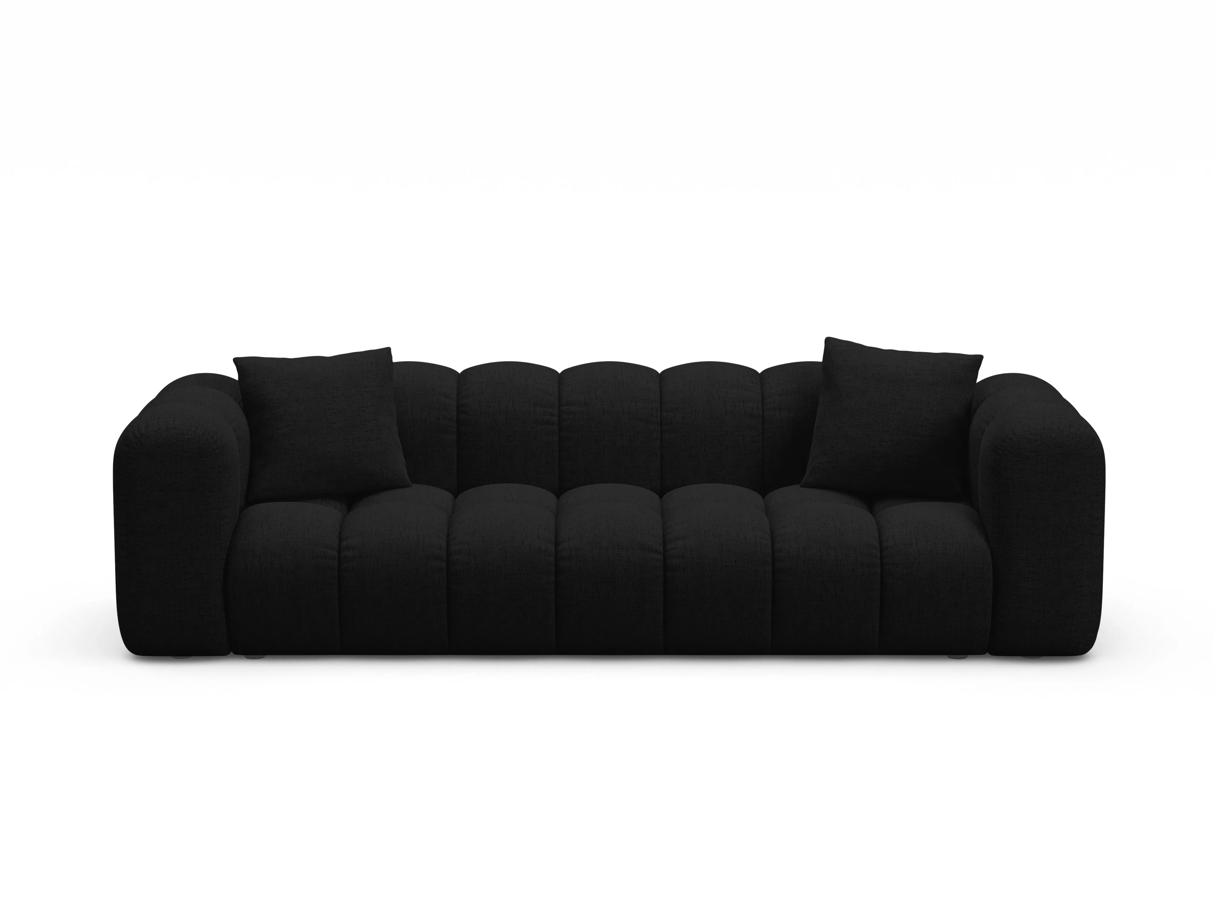 Sofa z funkcją spania ASTRO czarny szenil - Image 2