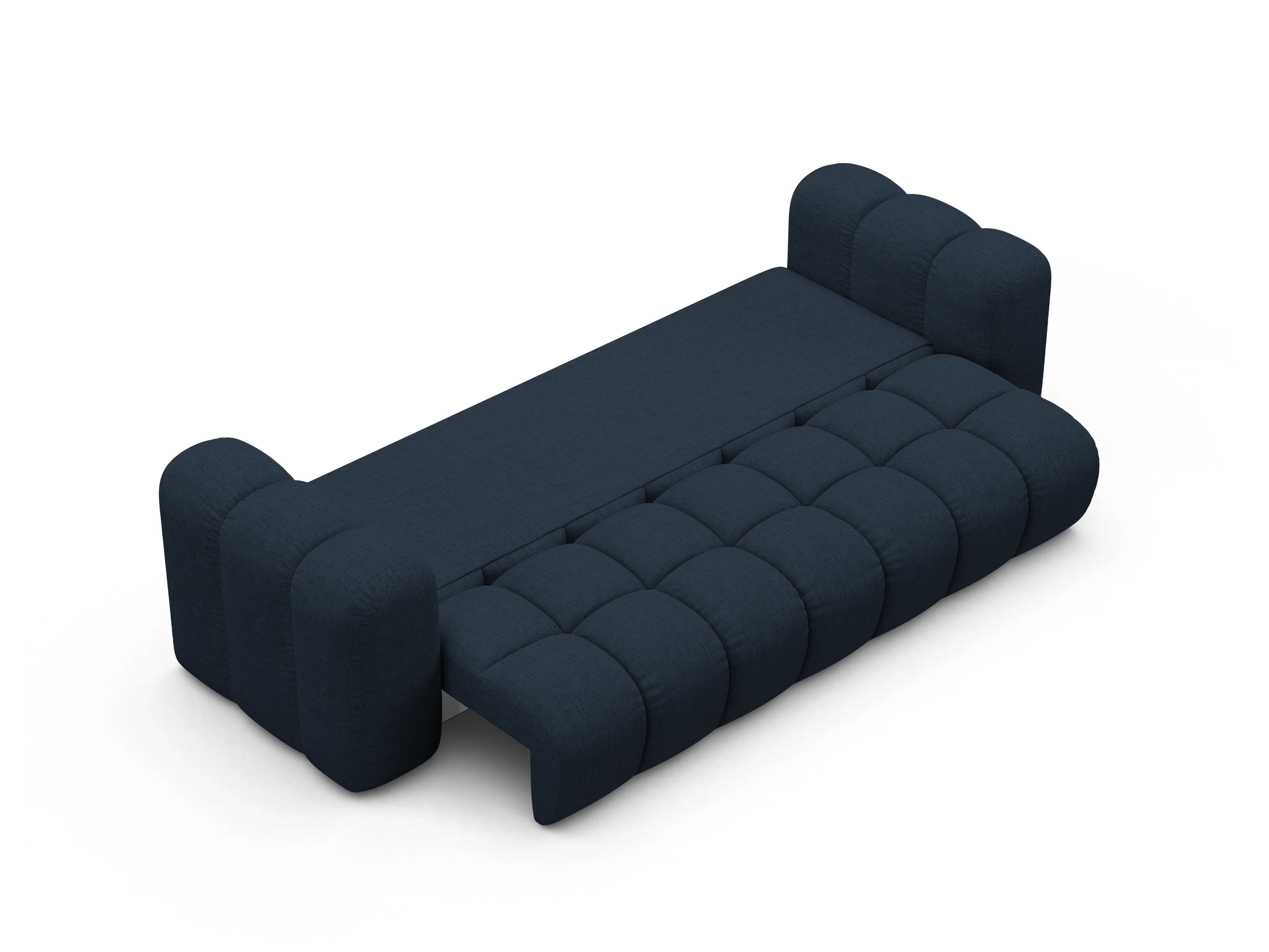 Sofa z funkcją spania ASTRO królewski granatowy szenil - Image 3