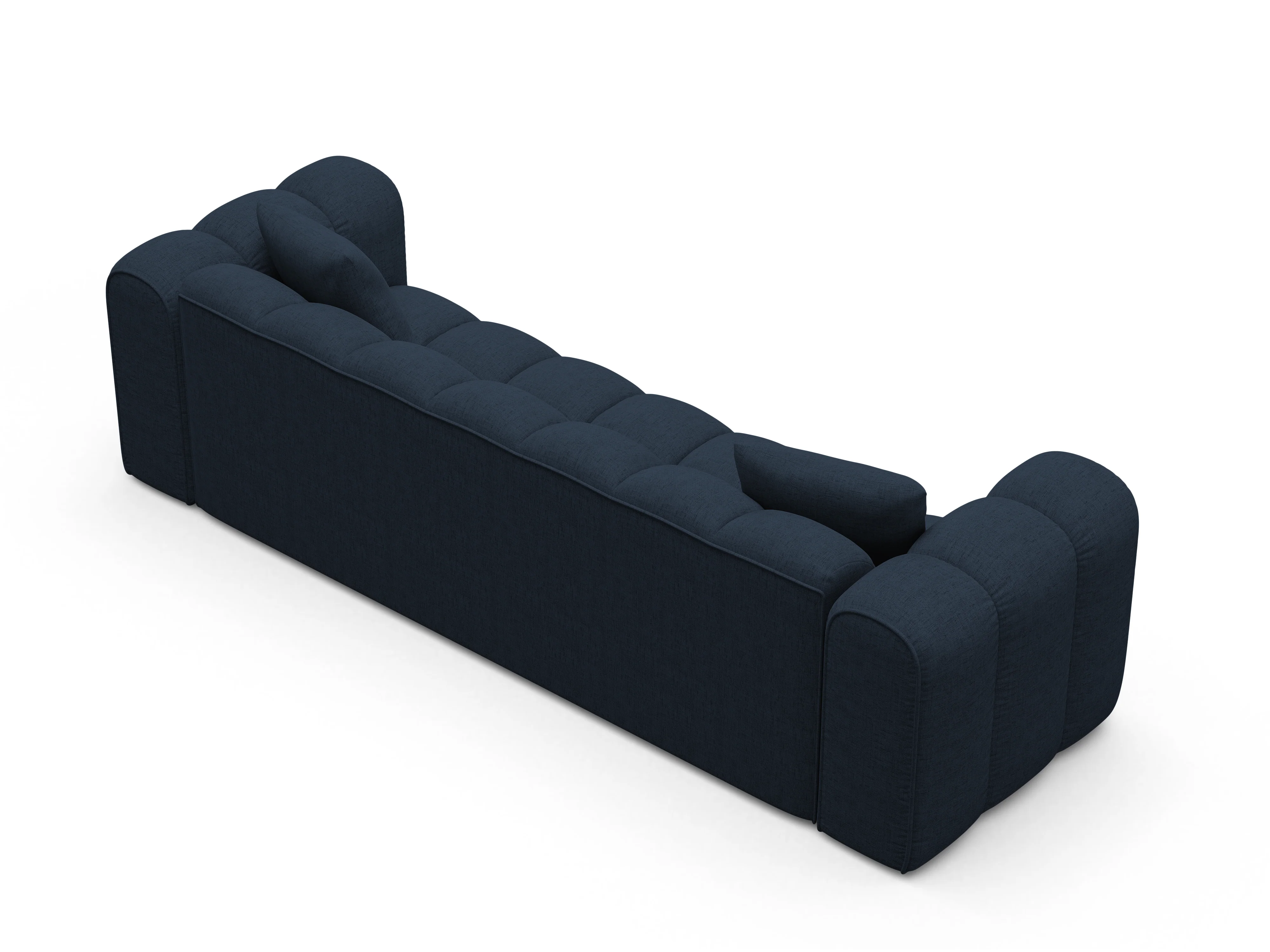 Sofa z funkcją spania ASTRO królewski granatowy szenil - Image 5