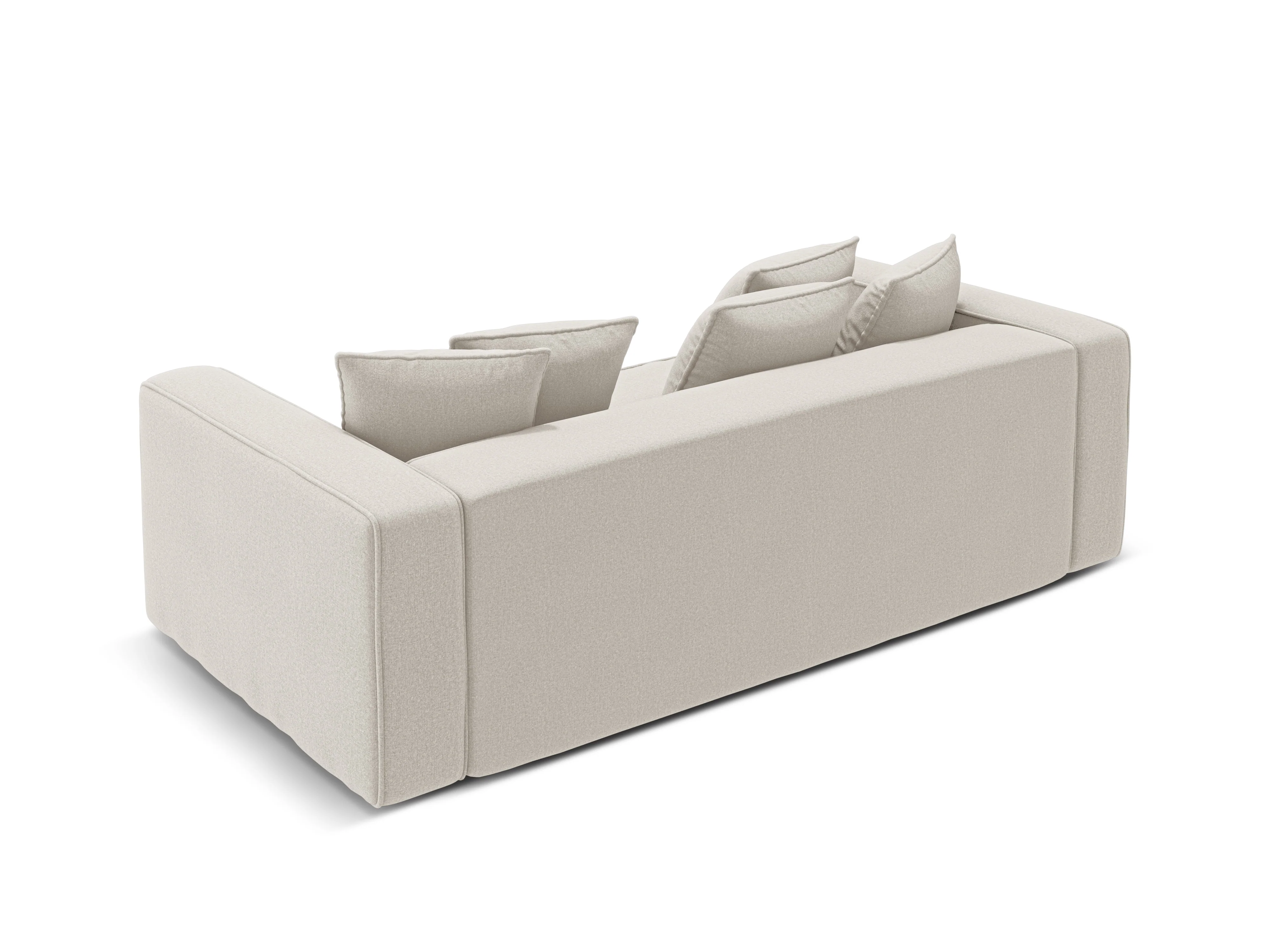 Sofa z funkcją spania RIBES beżowy szenil - Image 7
