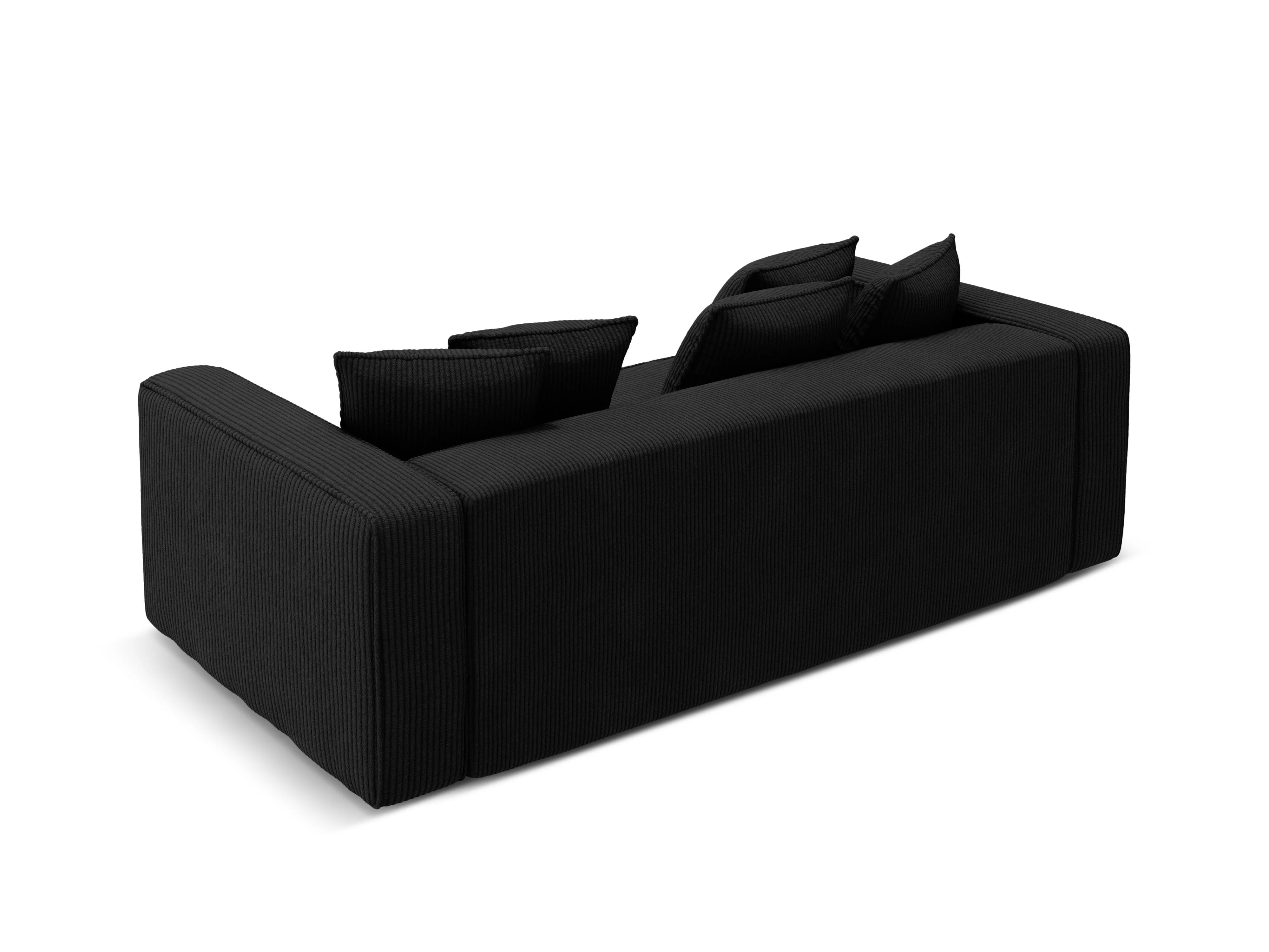Sofa z funkcją spania RIBES czarny sztruks - Image 7