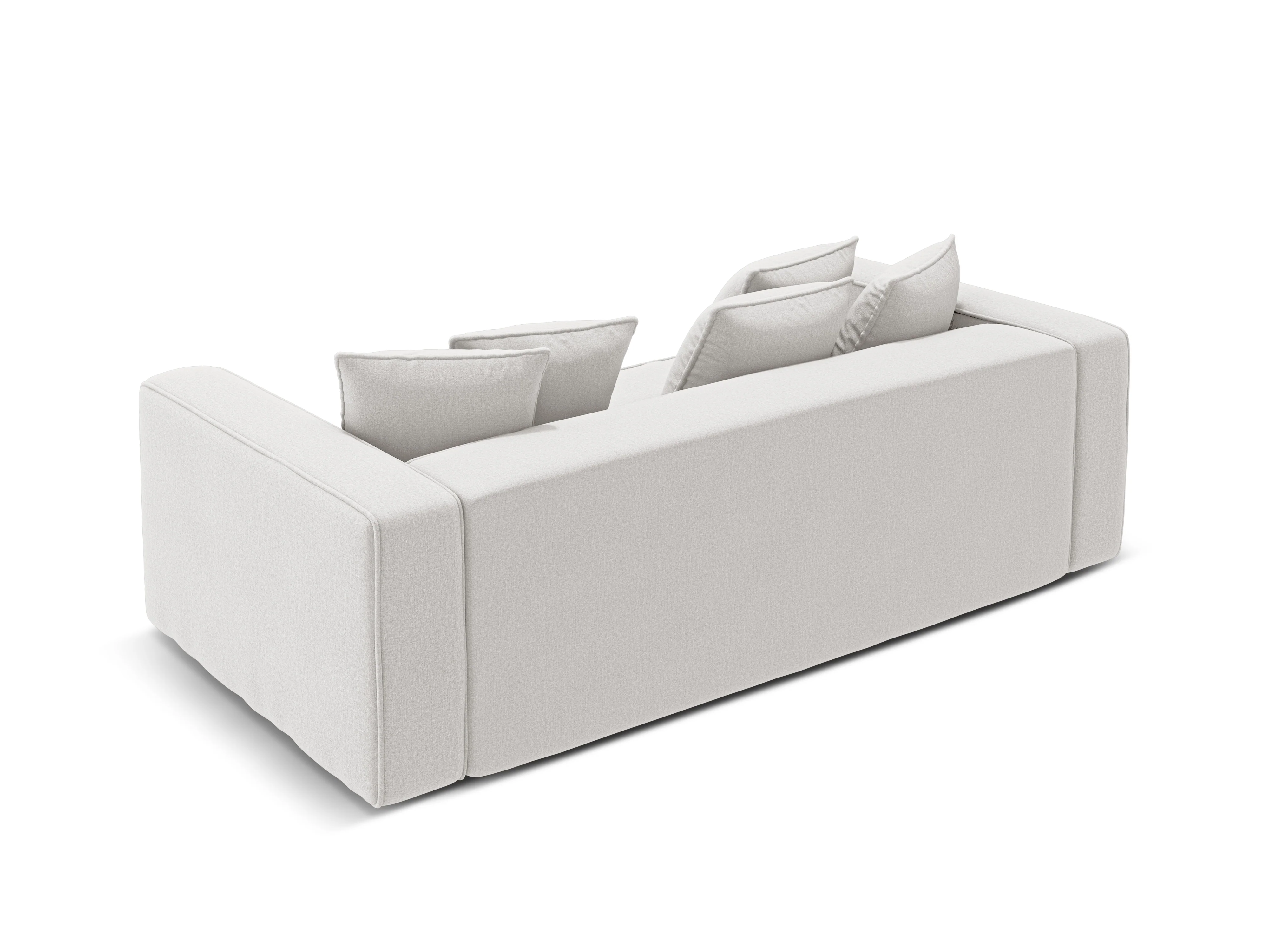 Sofa z funkcją spania RIBES srebrny szenil - Image 7