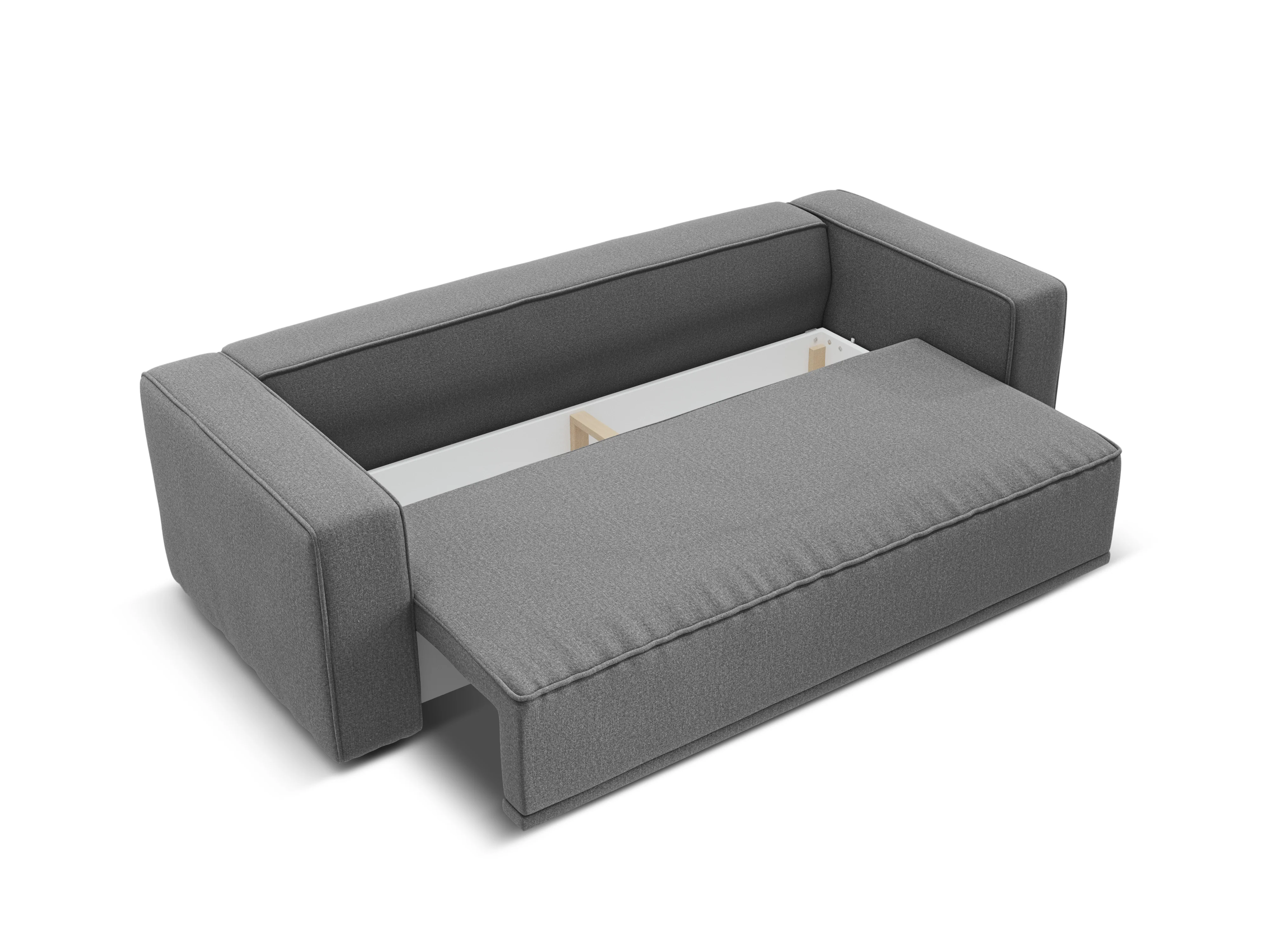 Sofa z funkcją spania RIBES szary szenil - Image 6