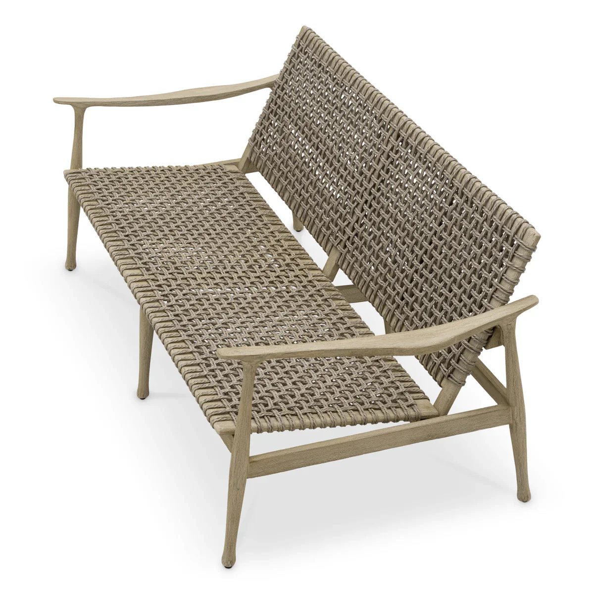 Sofa zewnętrzna MANZO szary z beżowym - Image 3