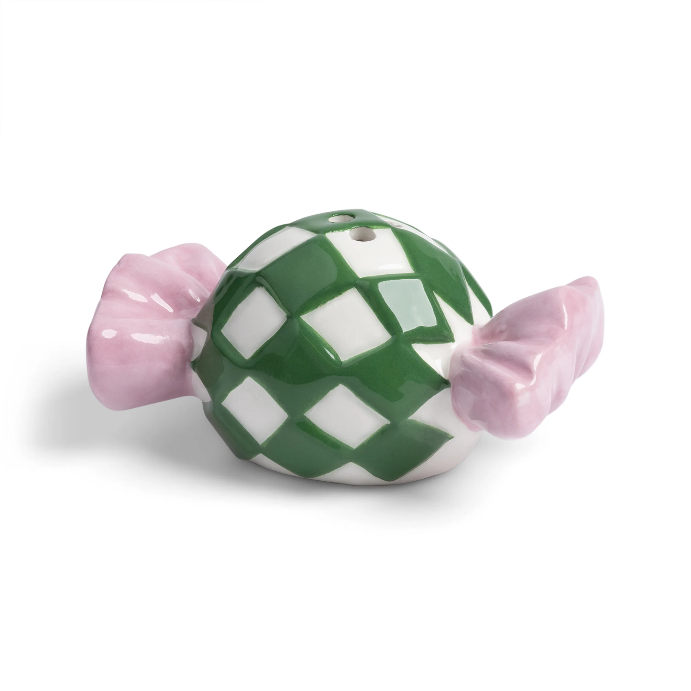 Solniczka i pieprzniczka CANDY CHECK kolorowa porcelana - Image 4