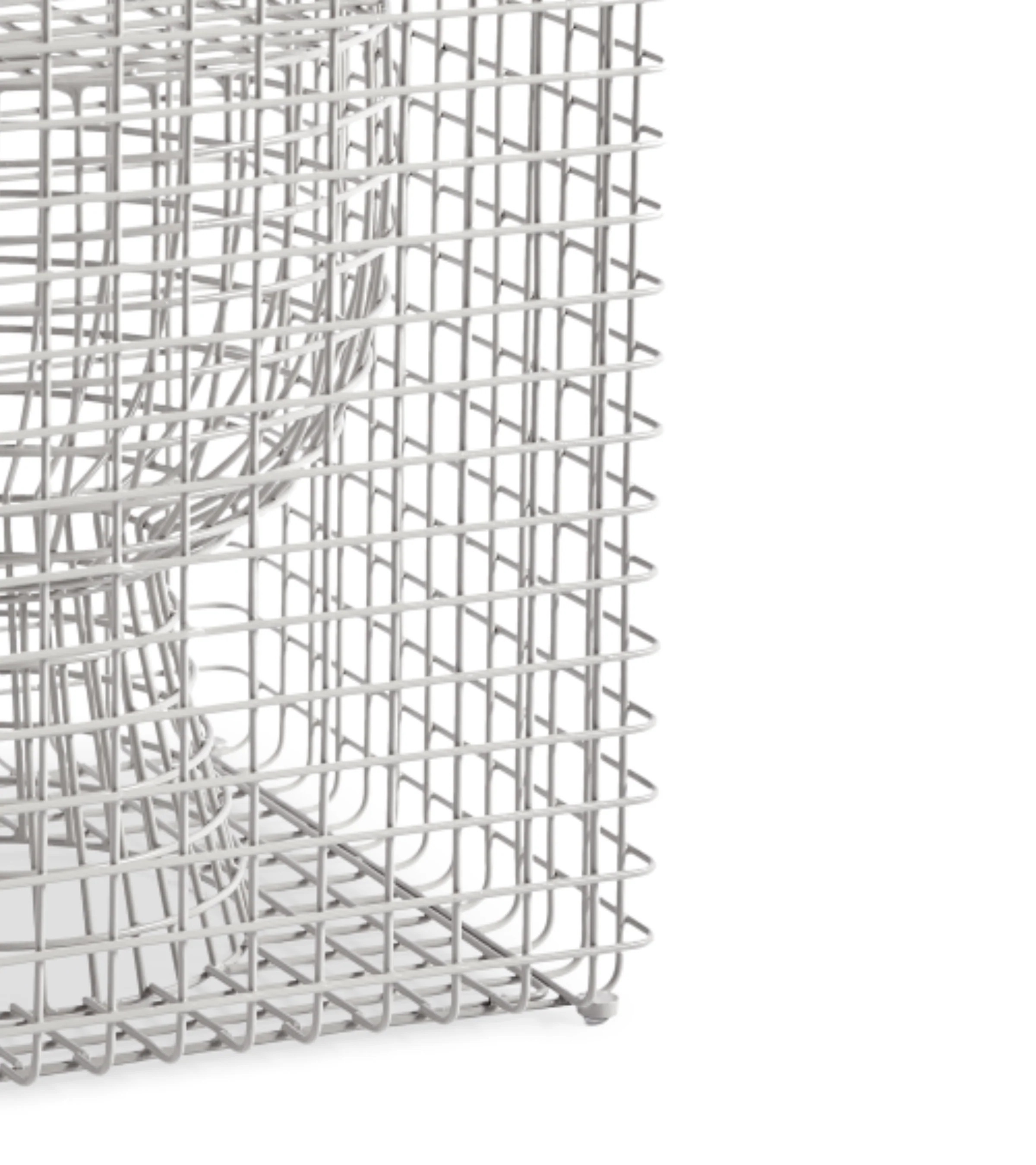 Stołek dekoracyjny TIP TAP WIRE srebrny - Image 3