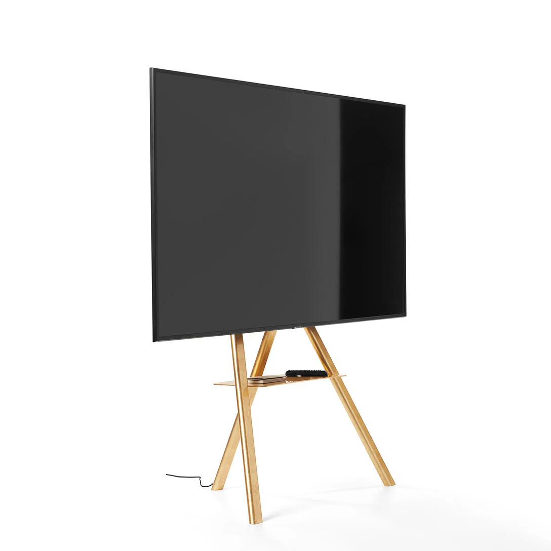 Stojak pod telewizor CARTESIO złoty - Image 3