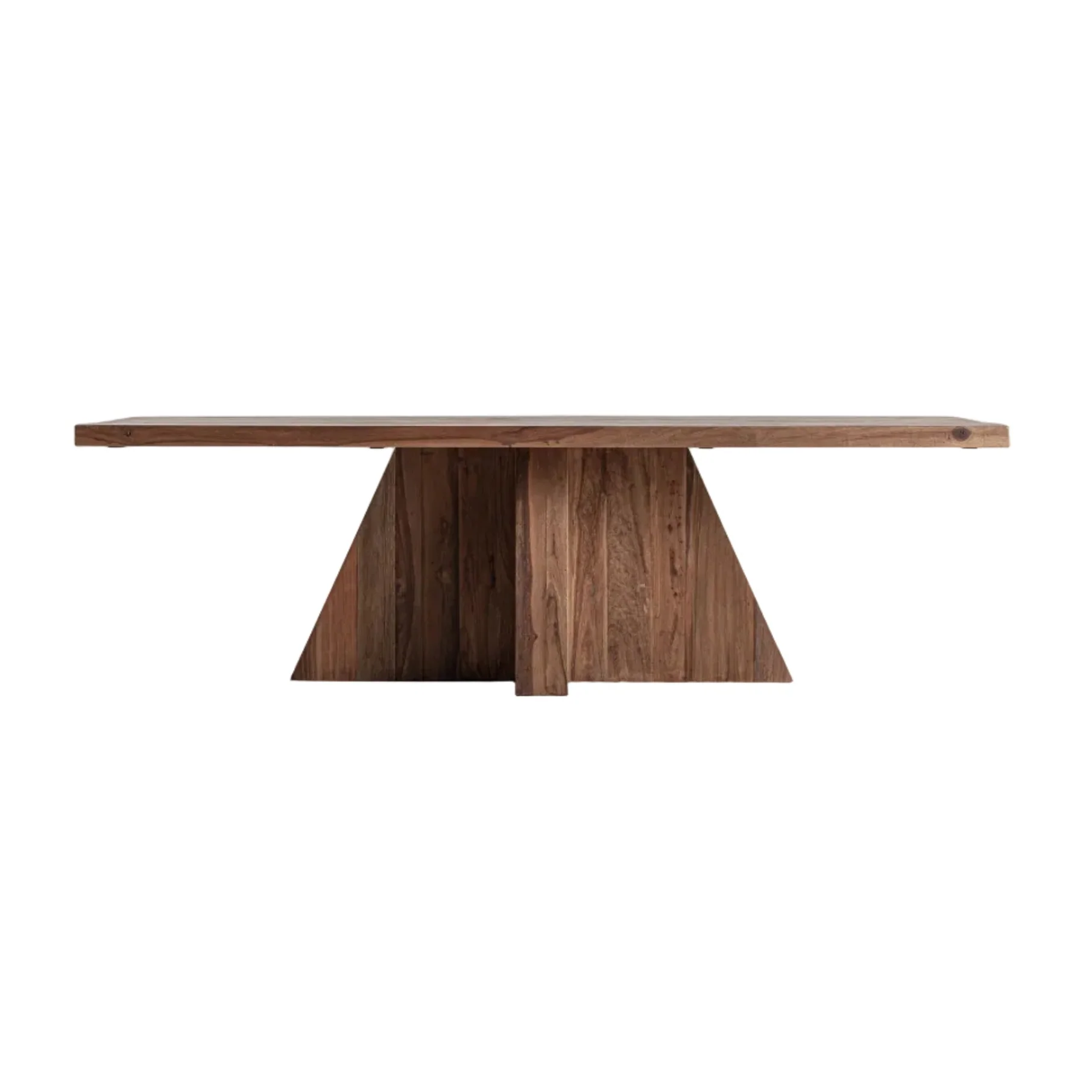 Stół BRUTALIST drewno z recyklingu