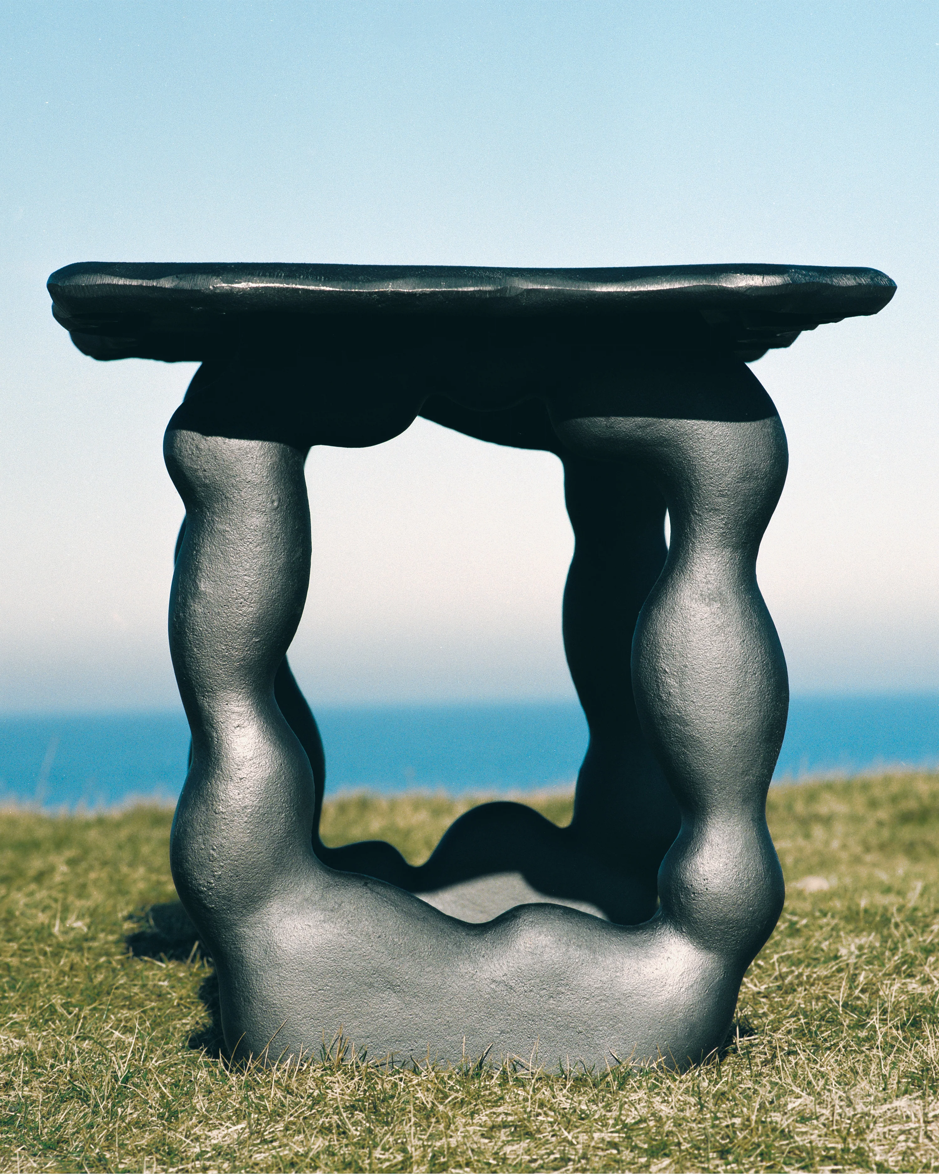Stolik DAL PIECE czarne aluminium - Image 5