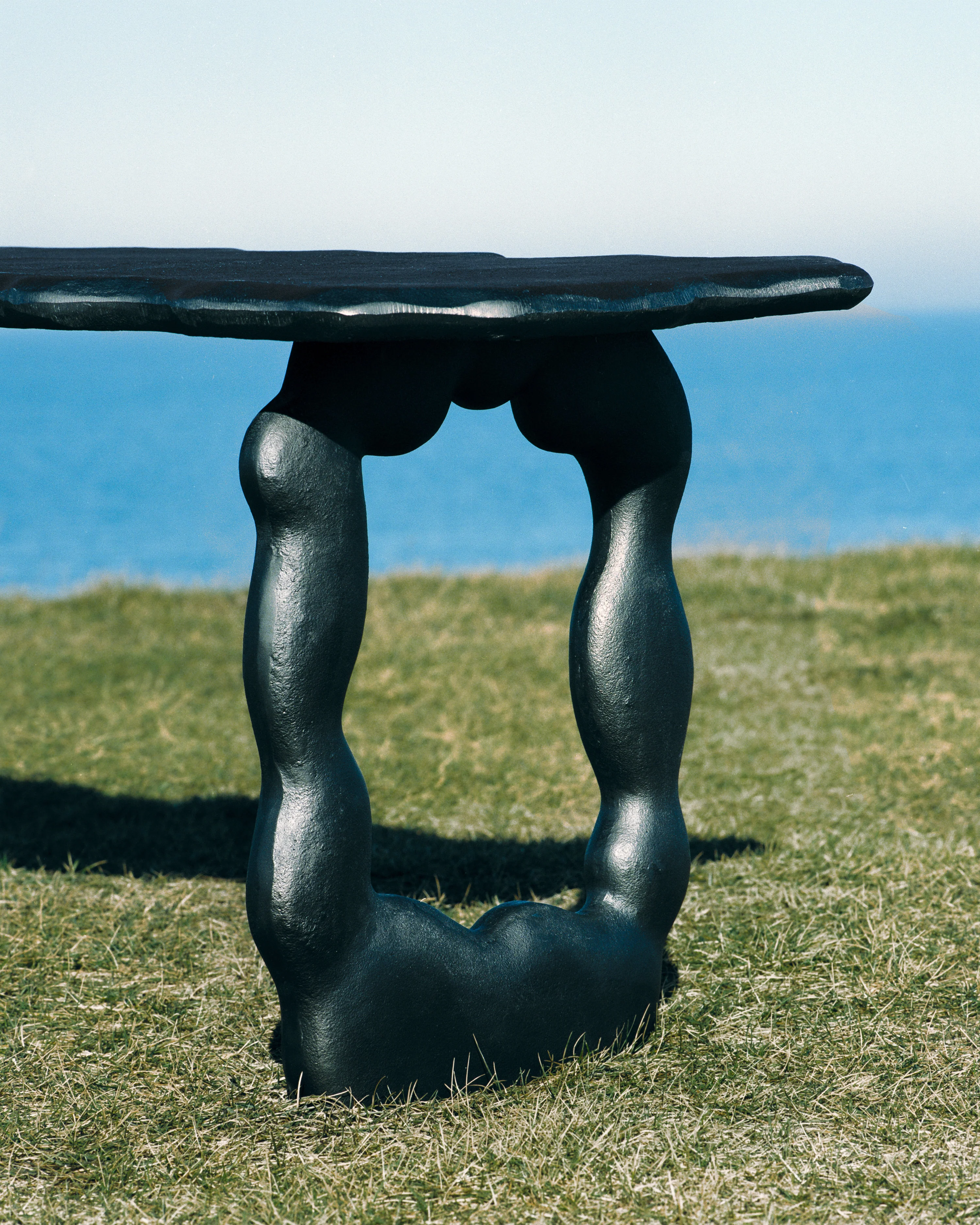 Stolik DAL PIECE czarne aluminium - Image 6
