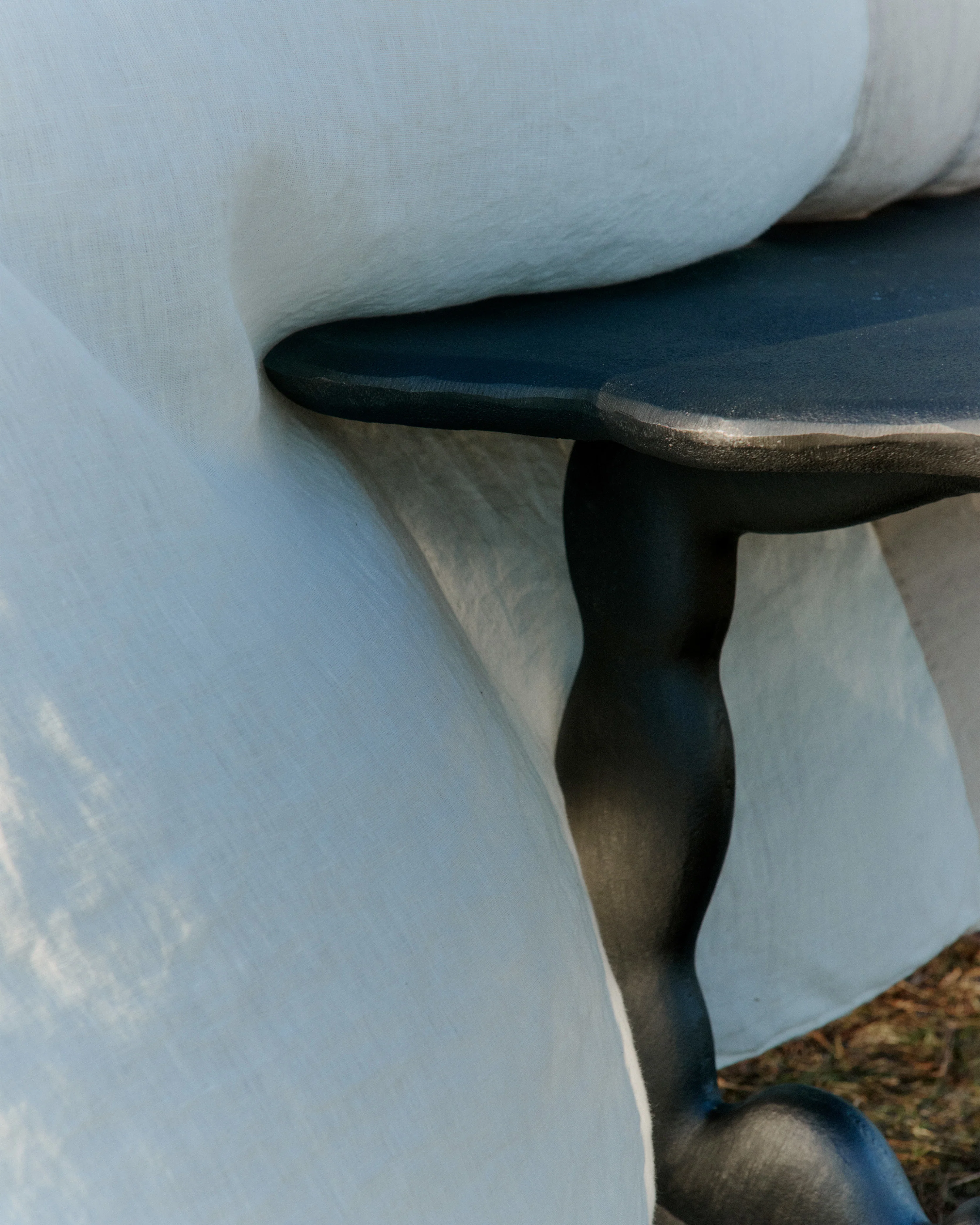 Stolik DAL PIECE czarne aluminium - Image 7