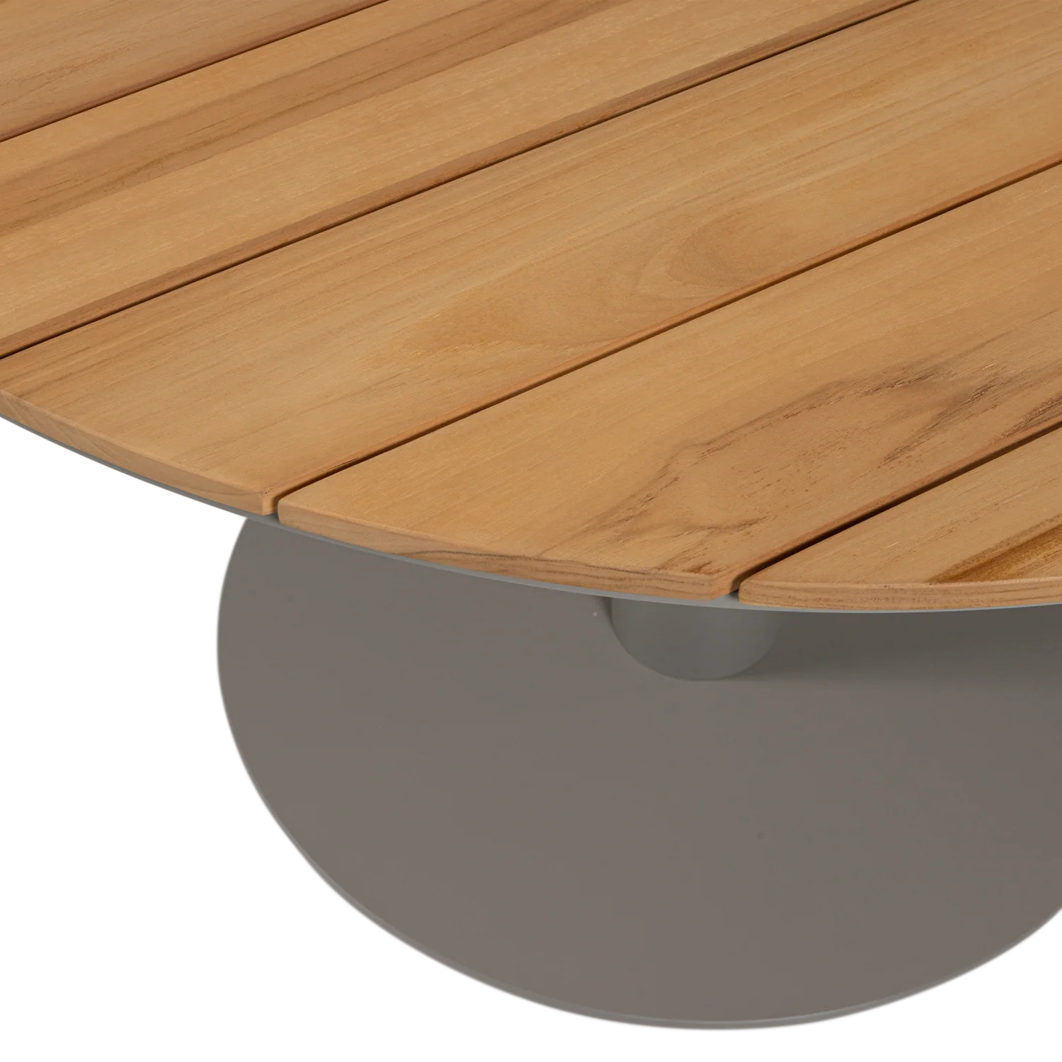 Stół ogrodowy VELA drewno z aluminiową podstawą - Image 2