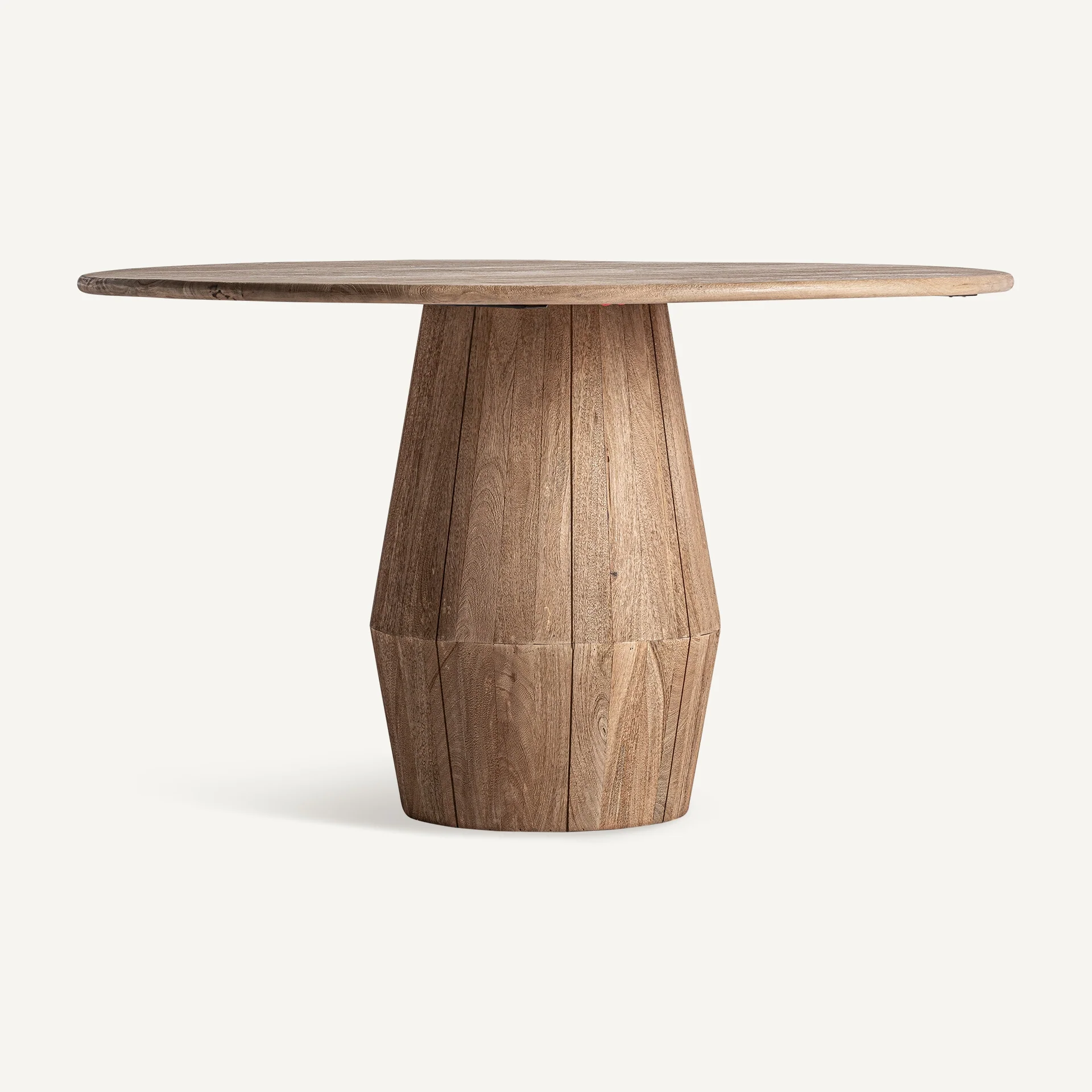 Stół okrągły JACQUARD drewno mango - Image 3