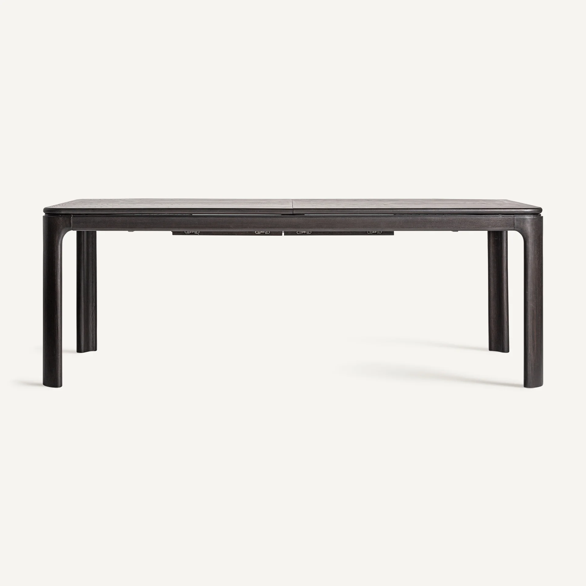 Stół rozkładany BUKEN ciemne drewno jesionowe z fornirem - Image 3