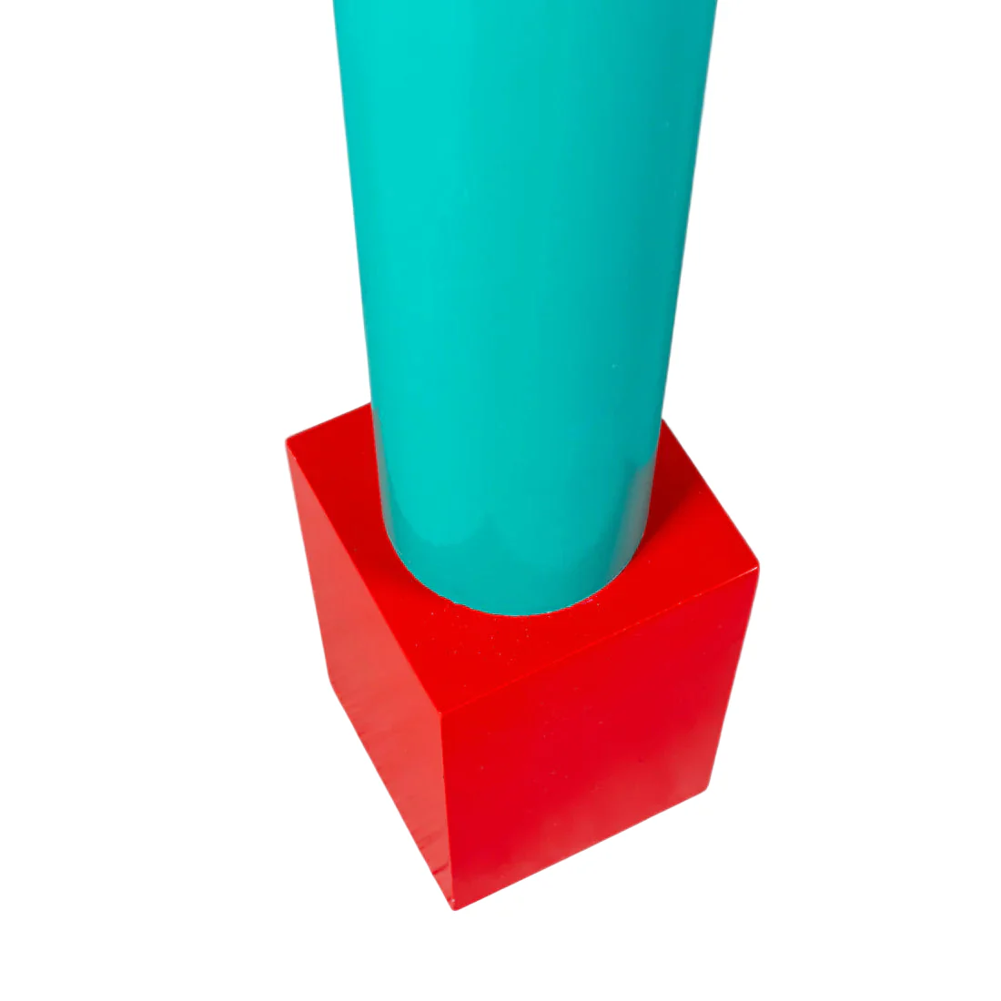 Stół SUPERTABLE TERRAZZO różowy z turkusowym - Image 6