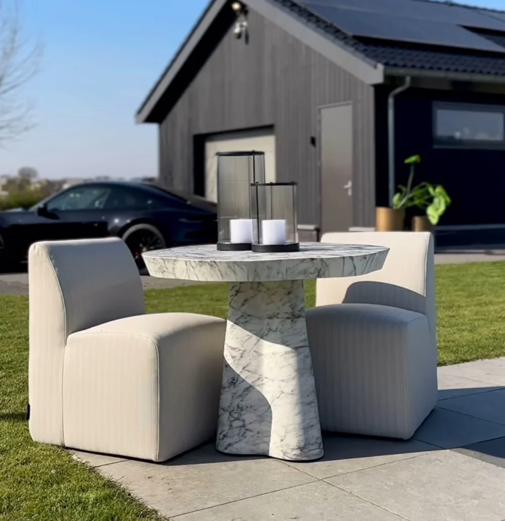 Stół zewnętrzny ROCKYARD biały - Image 2